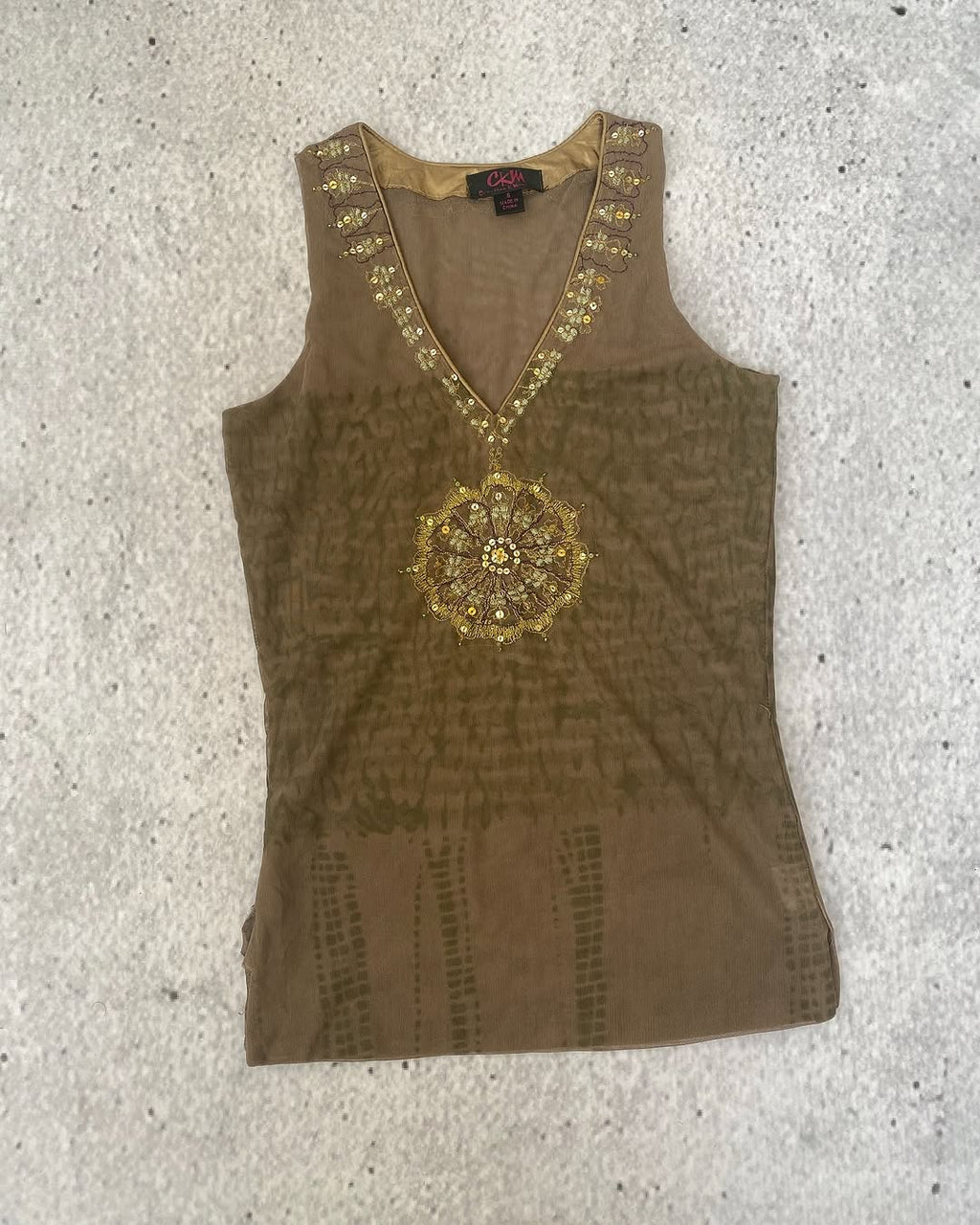 KUNTY Y2k Mesh Tank Top for Summer for 13$ ⚡️
