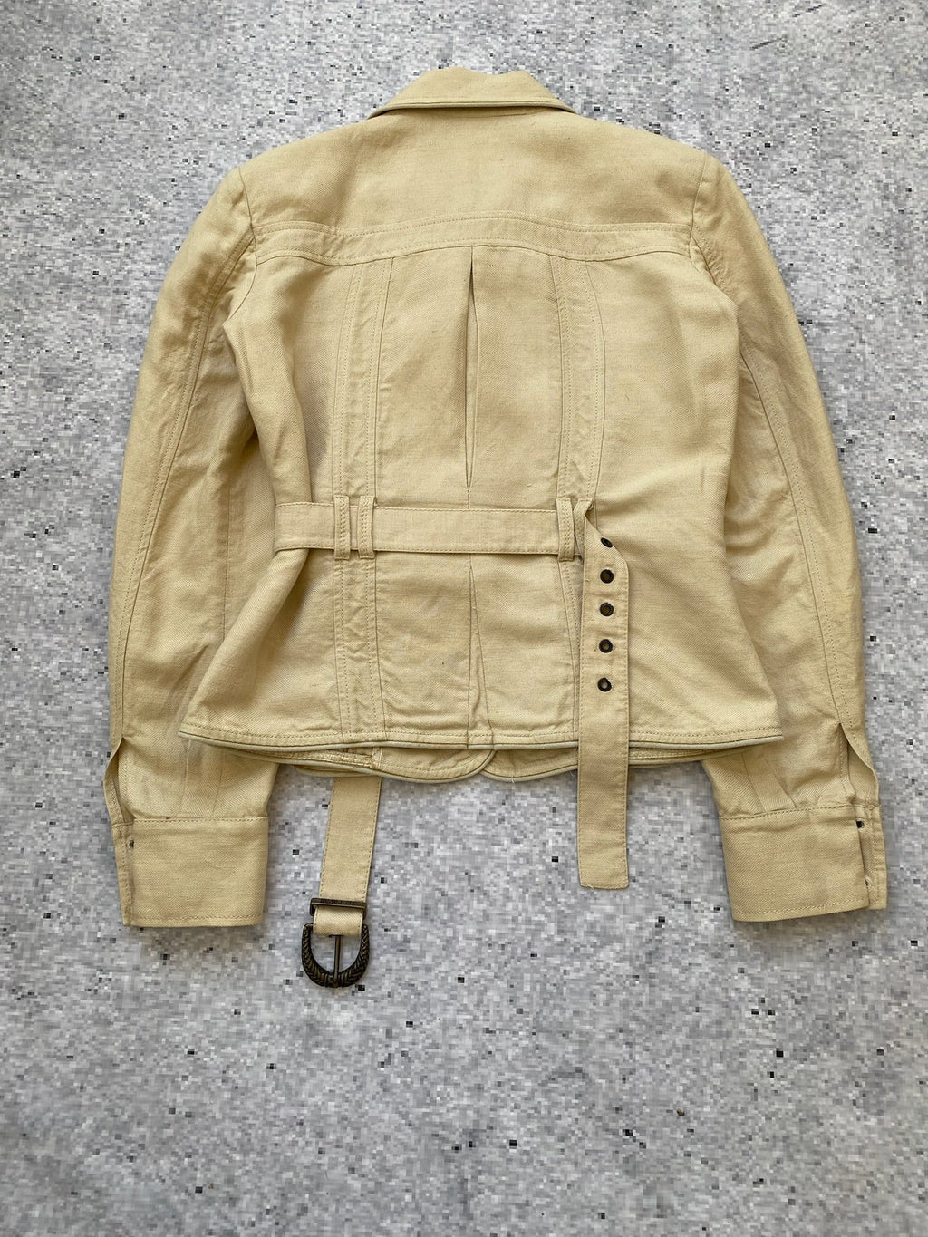 Just Cavalli Denim Padded Jacket with a ton of pockets