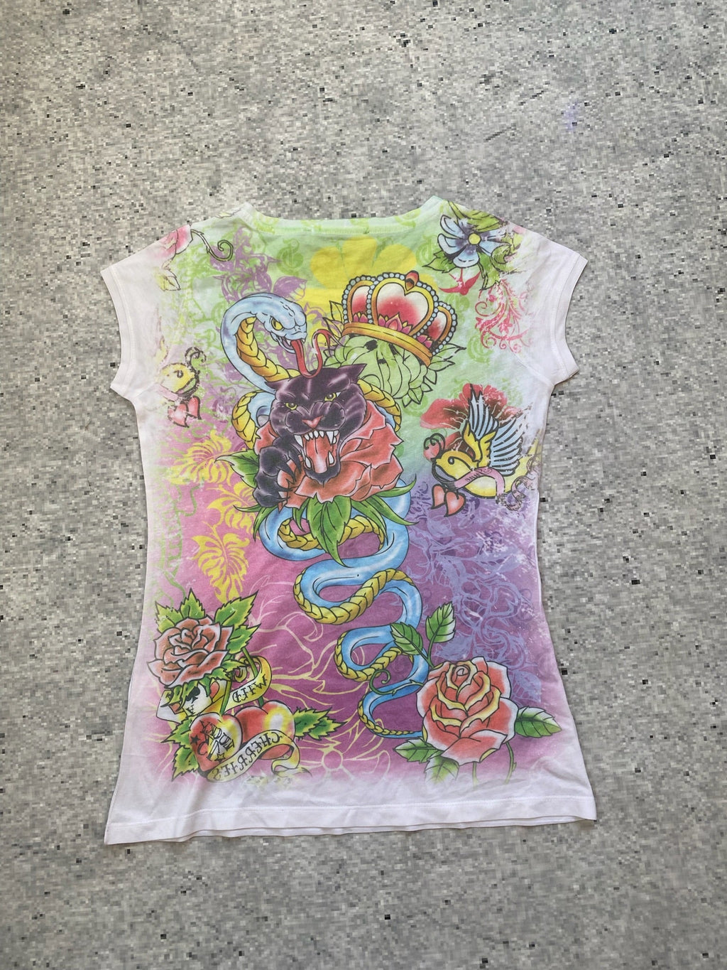 Ed Hardy All Over Print Baby T-Shirt