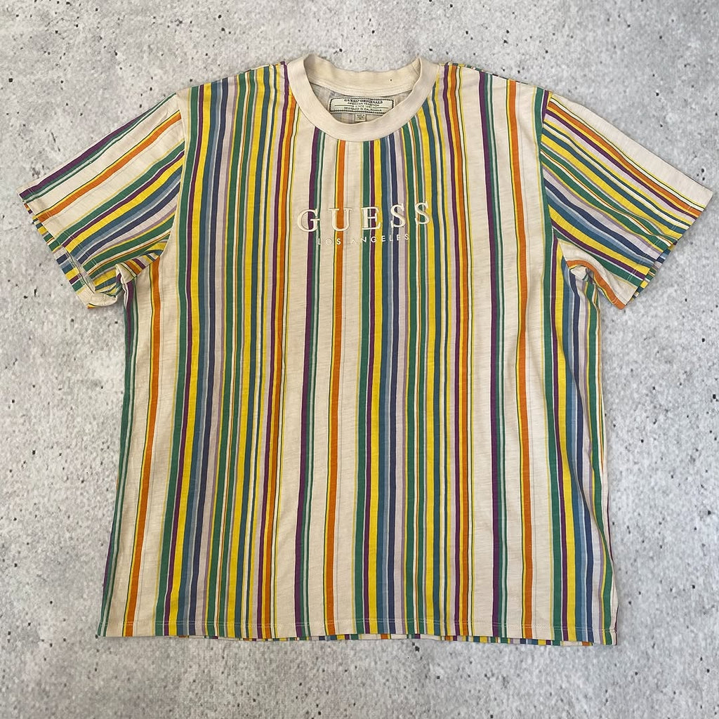 Sza Inspired Vintage Striped Guess Tee for 20$ ⚡️