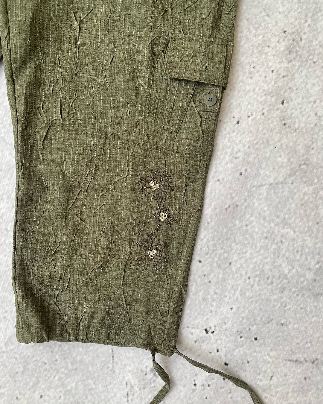CUTE Breathable Green Capris for Summer  ⚡️ — image 4