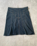 Everyday Y2K Denim Skirt with Pleats for 20$ ⚡️