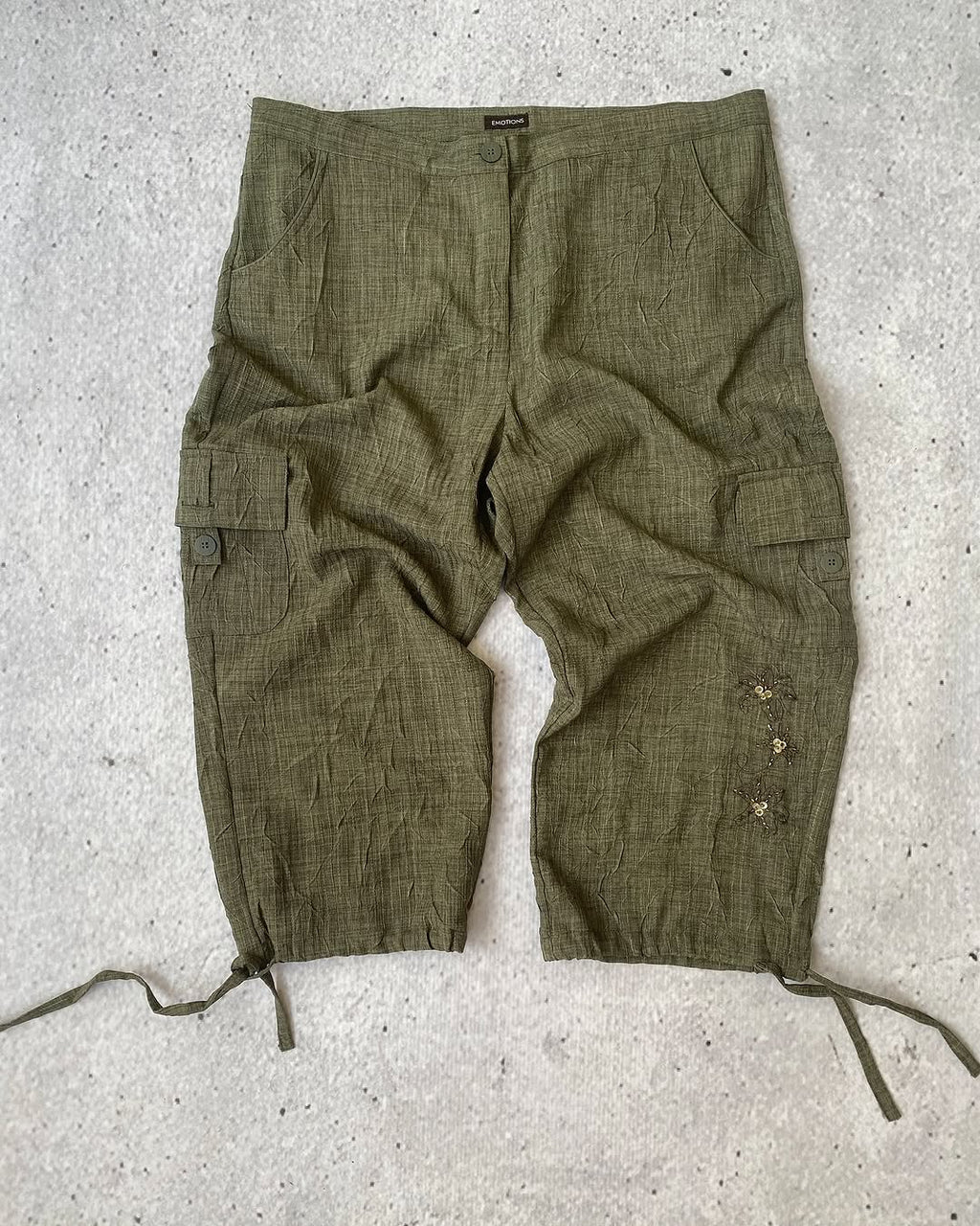 CUTE Breathable Green Capris for Summer for 15$ ⚡️
