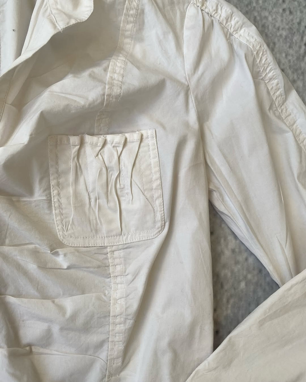 OFFICE SIREN Sexsi Crinkled Cotton Shirt  ⚡️ — image 3