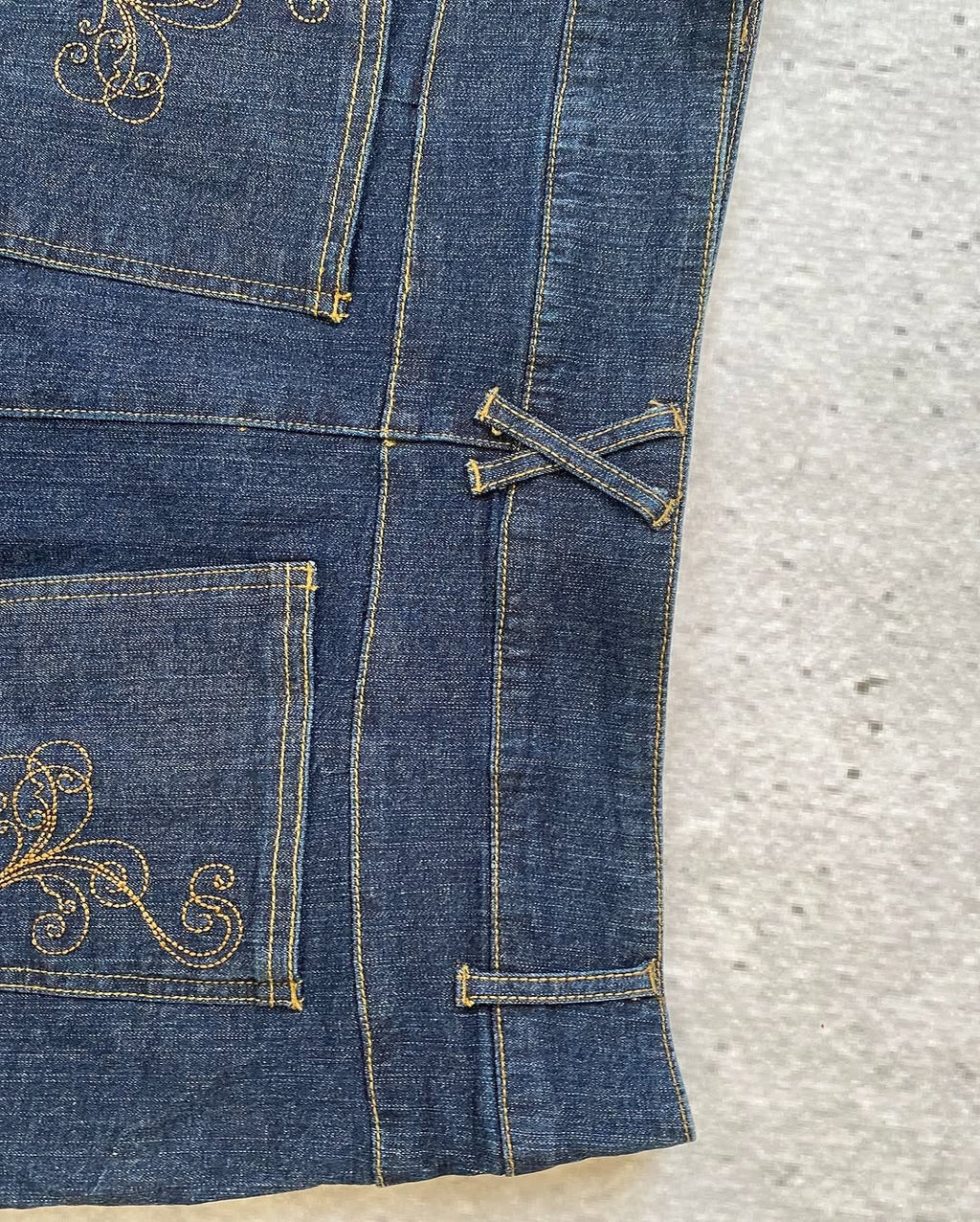 Kunty Y2k Denim Ruffle Skirt (Regular Length)  ⚡️ — image 8