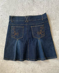 Kunty Y2k Denim Ruffle Skirt (Regular Length) for 20$ ⚡️