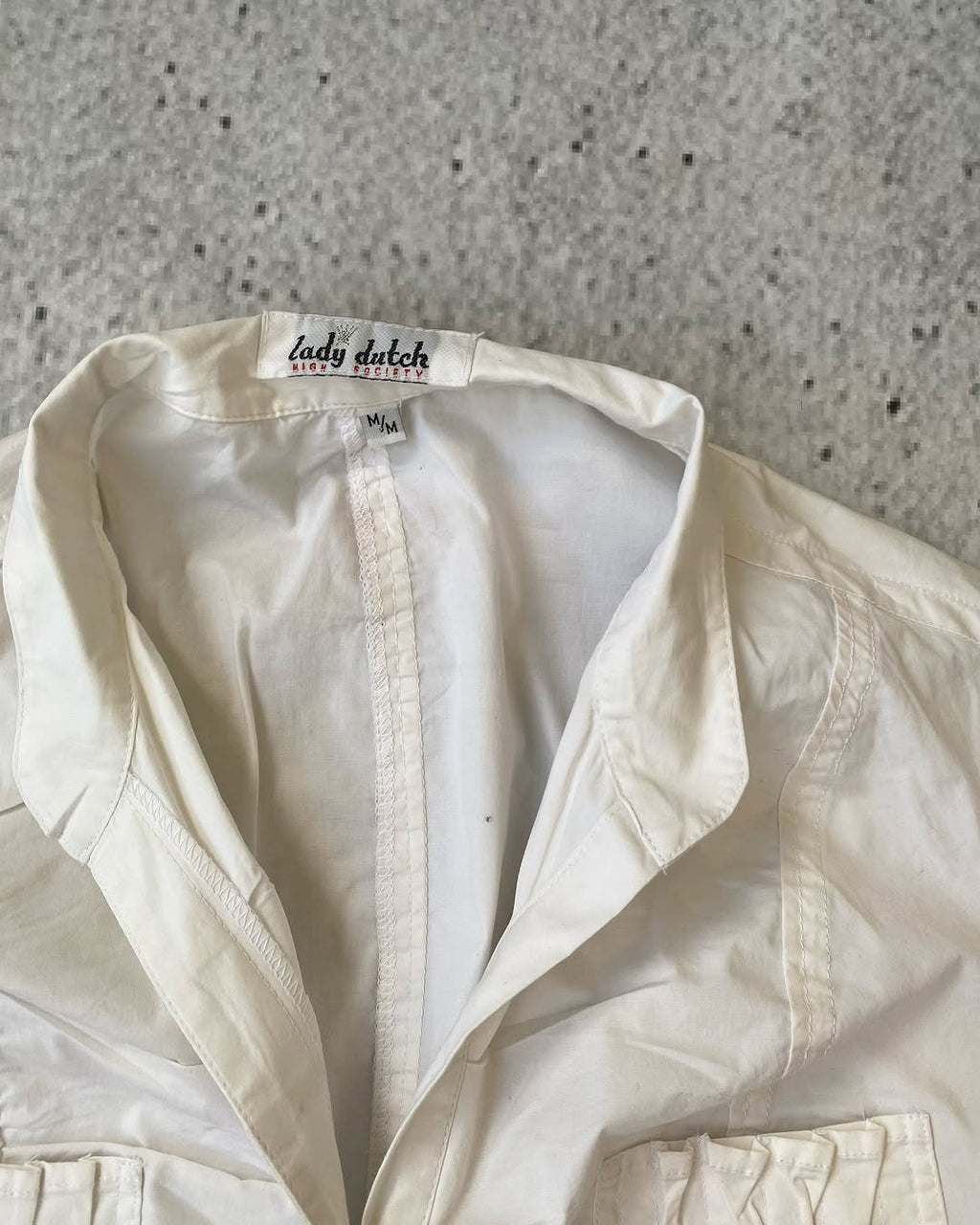 OFFICE SIREN Sexsi Crinkled Cotton Shirt  ⚡️ — image 2