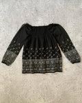2010s Flowy Off-Shoulders Mesh Top for 13$ ⚡️