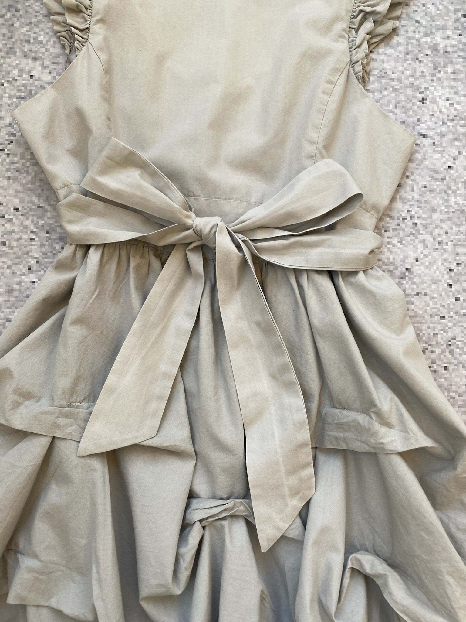 AX Avantgarde Grungy y2k Bubble Dress