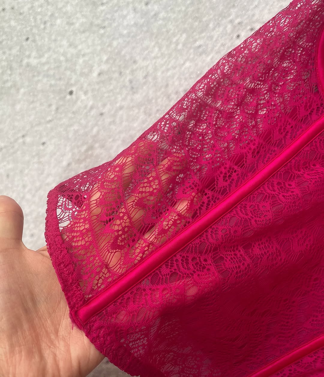 Kunty Brand New La Senza Magenta Pink Lace Corset  ⚡️ — image 5