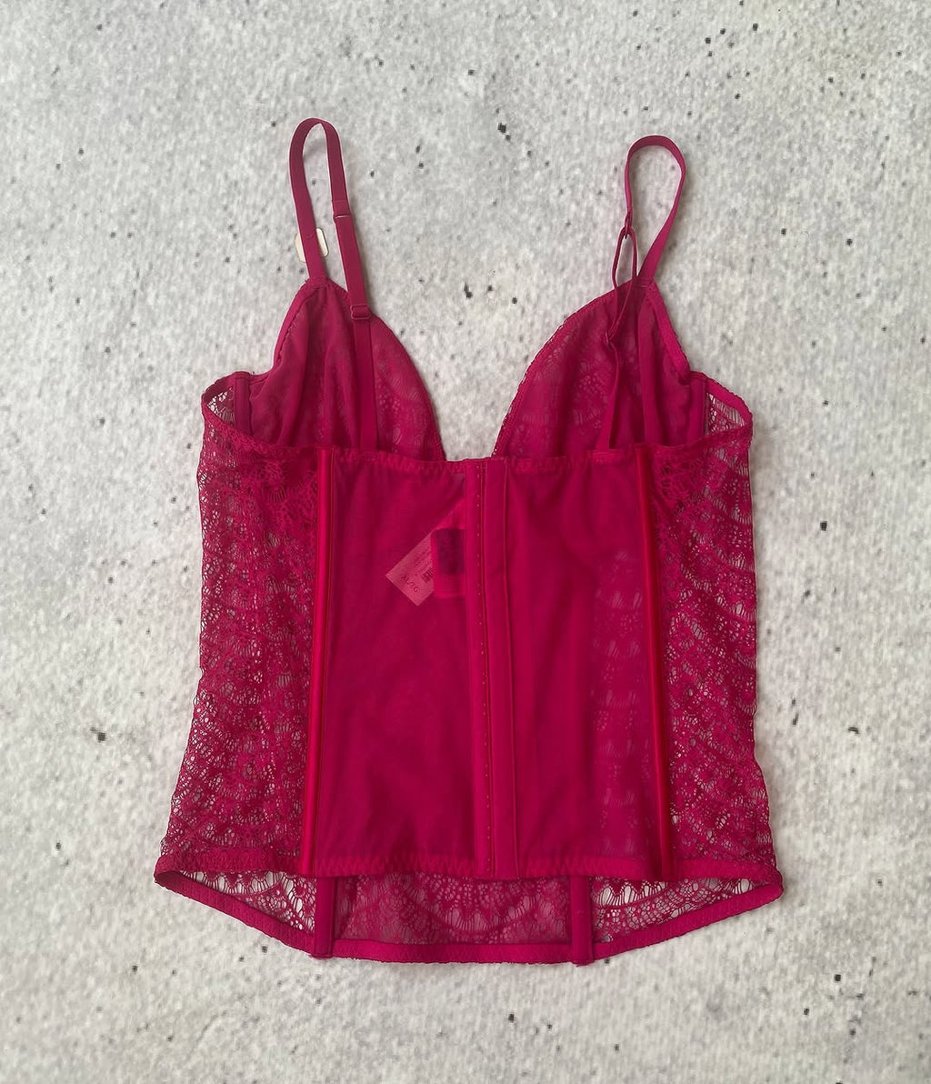 Kunty Brand New La Senza Magenta Pink Lace Corset  ⚡️ — image 2