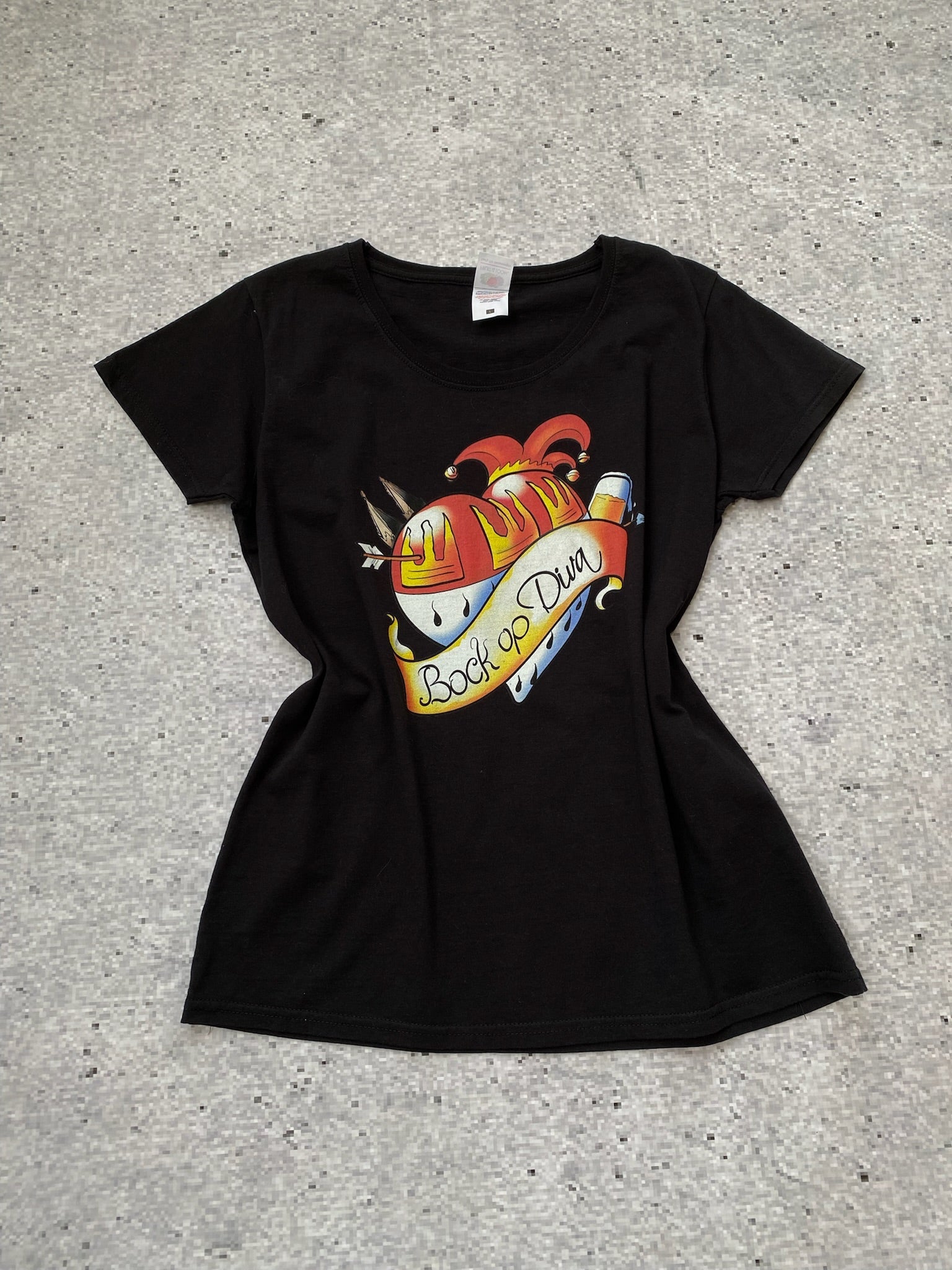 "Rock or Diva" baby tee