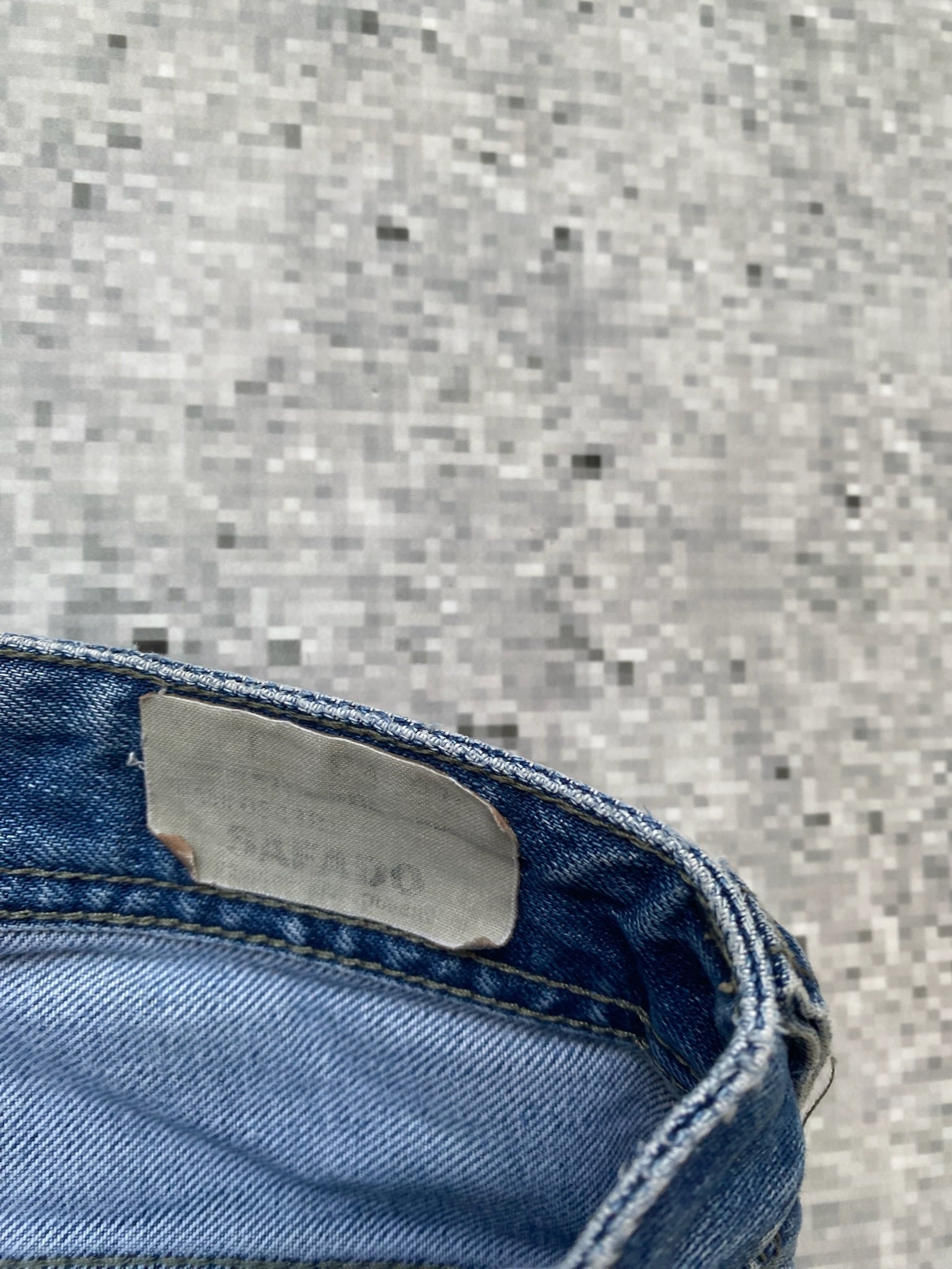 Diesel "Safado"  Distressed Straight Leg Men Jeans