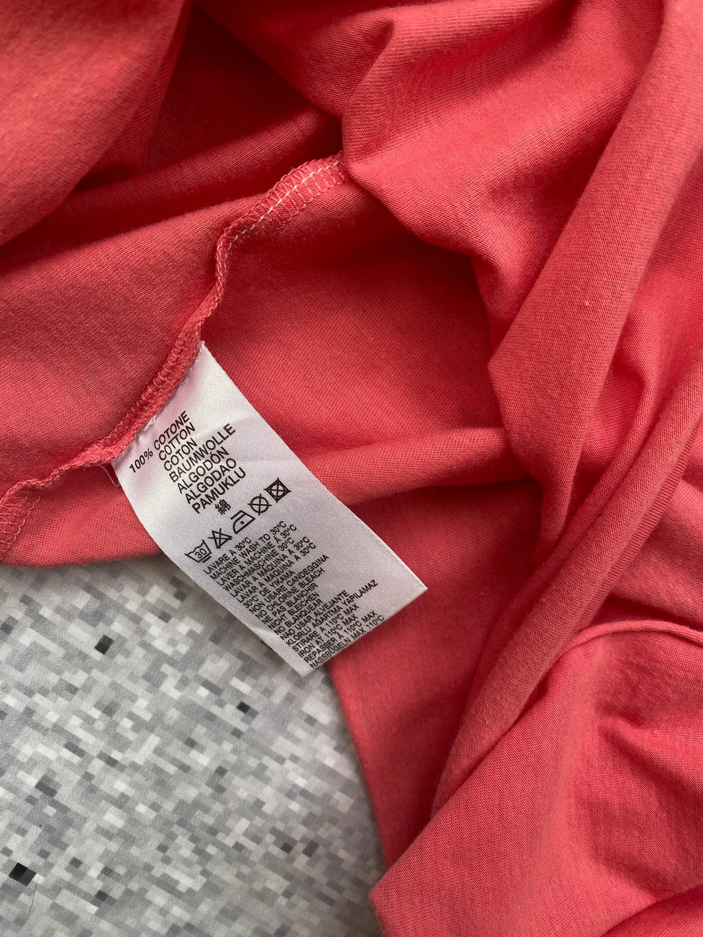 Pink Off Shoulder Draped 2010s Diesel Top