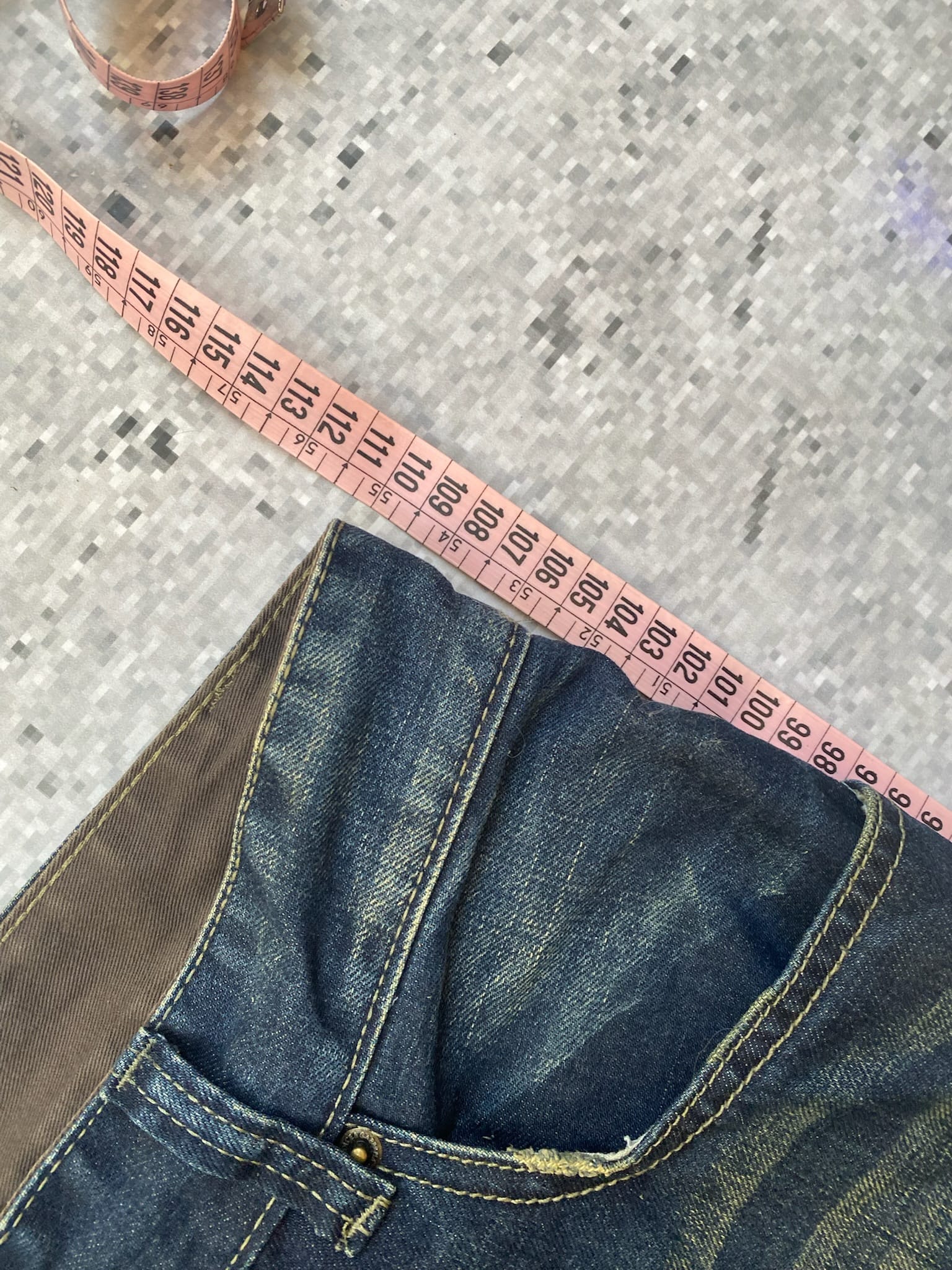 2000s D&G Power Straight Leg Low Waist Jeans