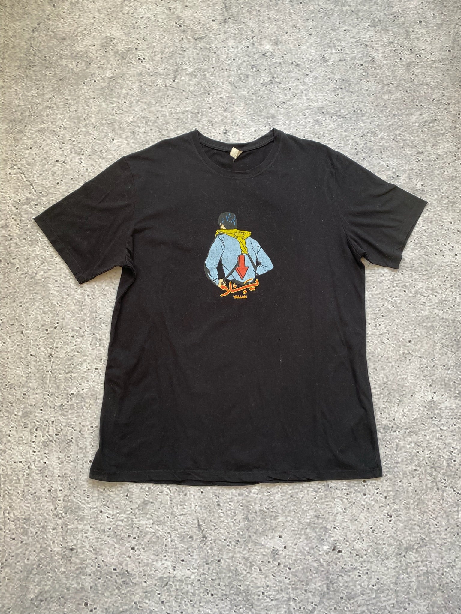 Heat Arabic Print T-Shirt