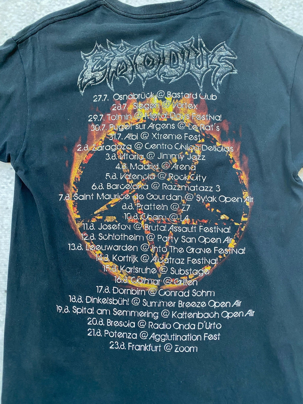 Vintage Exodus Gildan Tour Tee
