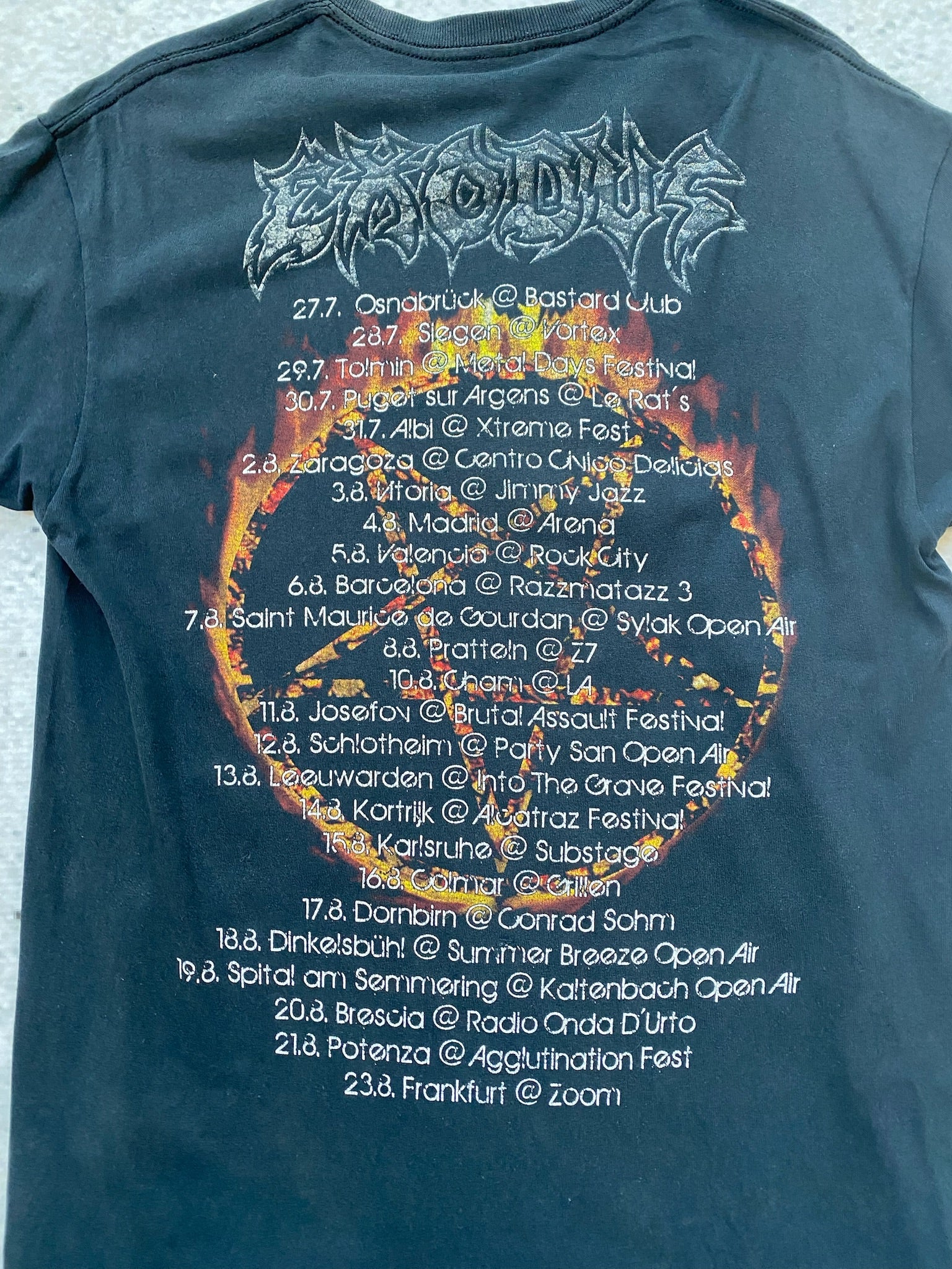 Vintage Exodus Gildan Tour Tee