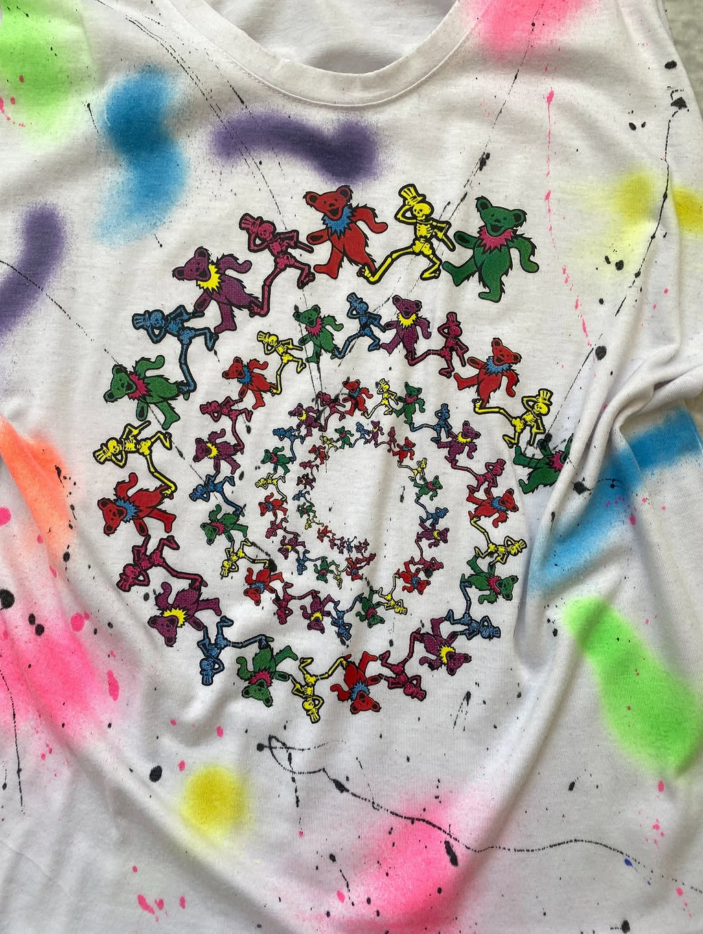 Y2k Tie-Dye The Grateful Dead Colorful Tank Top For 1 — image 2