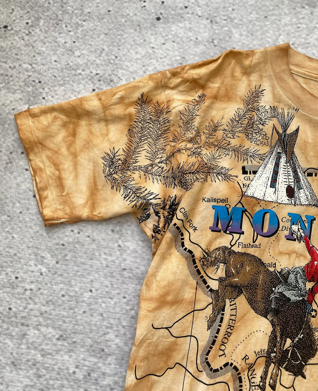 All-Over Print Vintage Gildan Montana Tee  ⚡️ — image 5