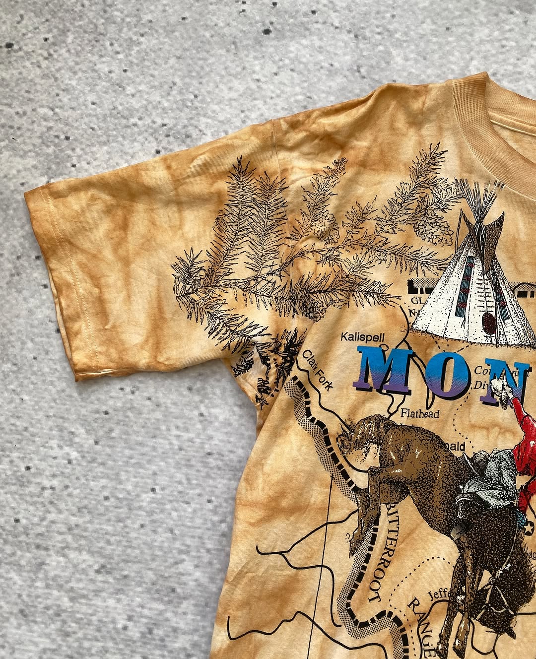 All-Over Print Vintage Gildan Montana Tee  ⚡️ — image 5