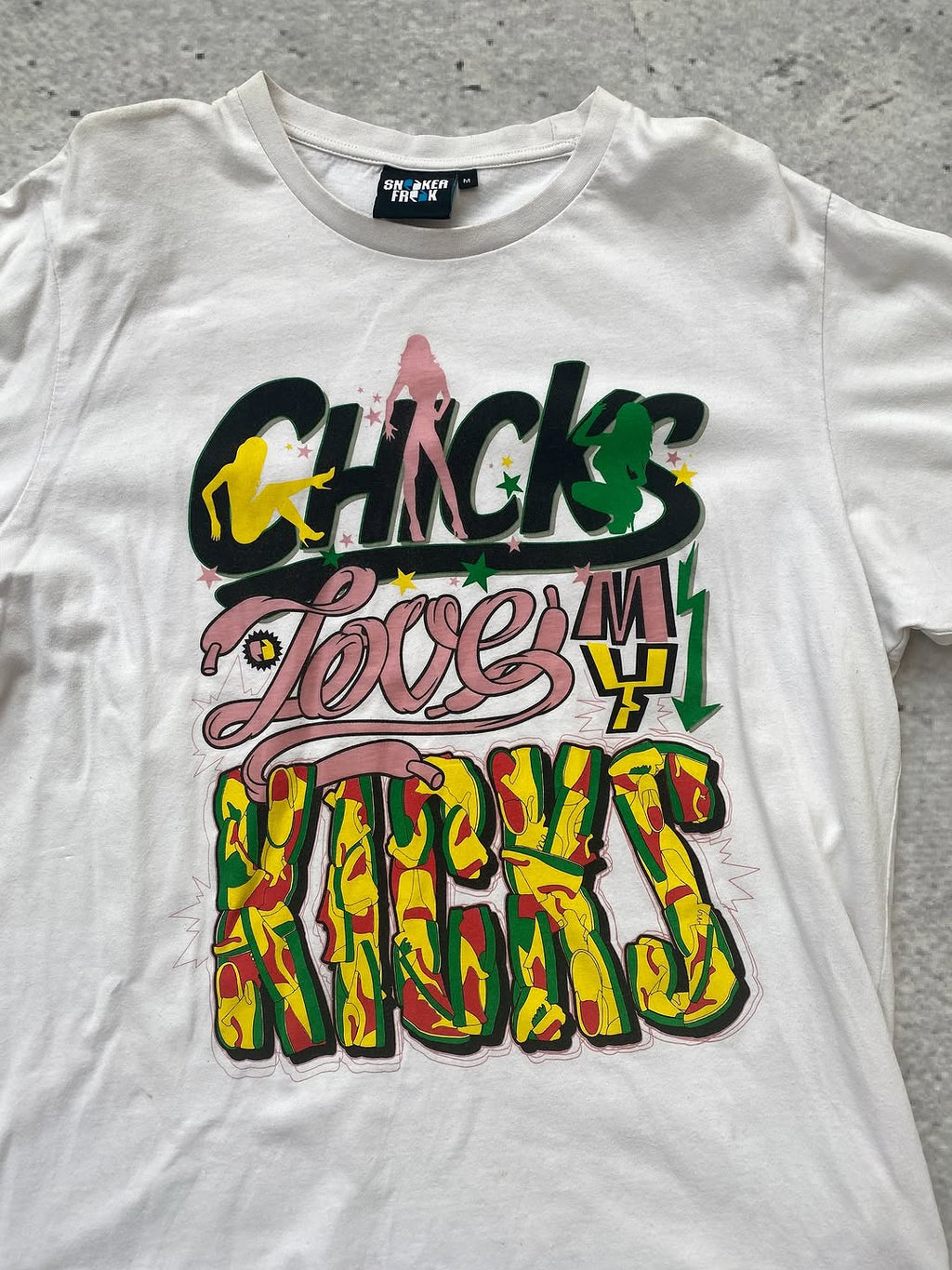 Ironic Chicks Loves My Kicks Tee  ⚡️ — image 2