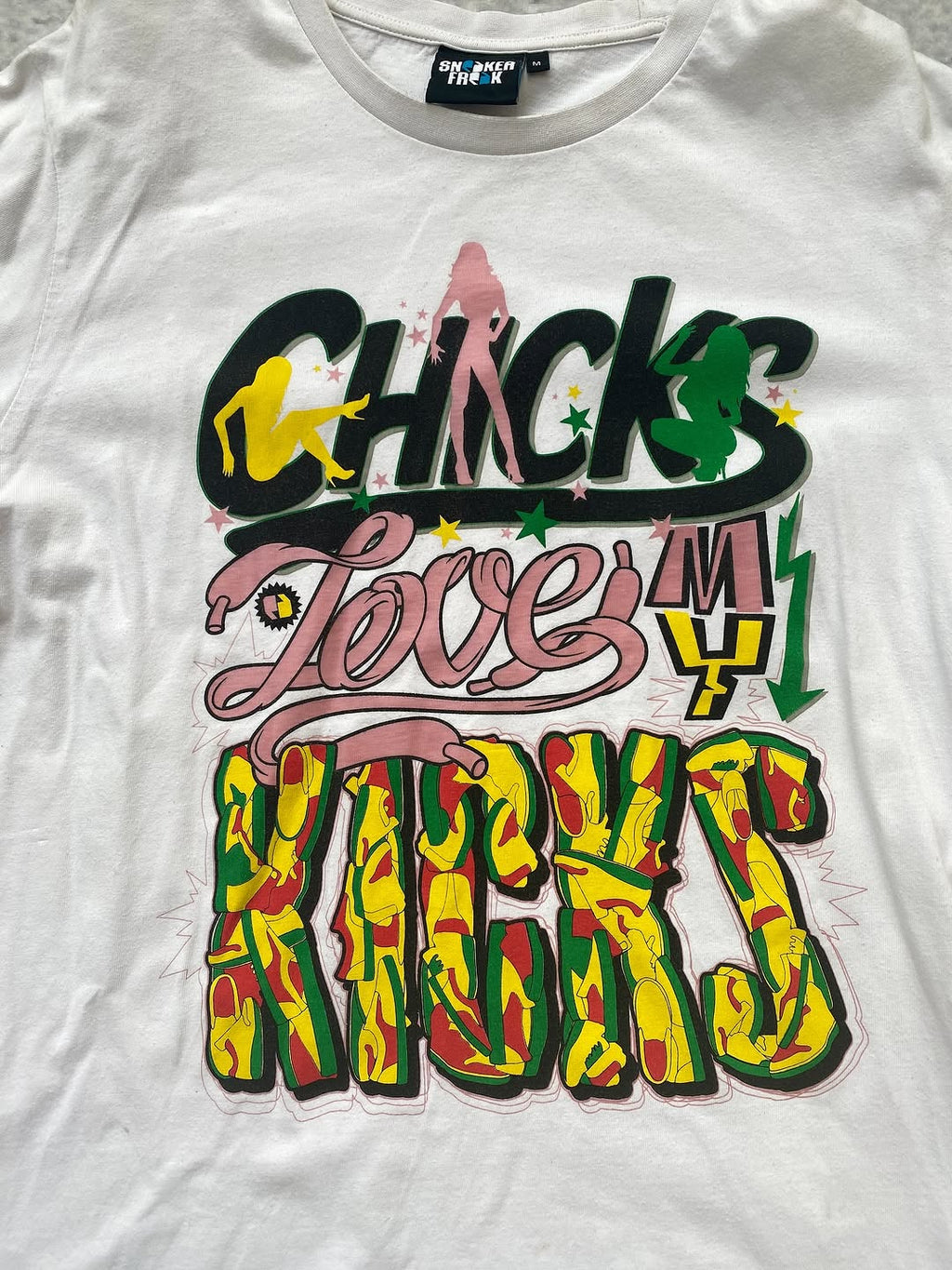Ironic Chicks Loves My Kicks Tee  ⚡️ — image 4