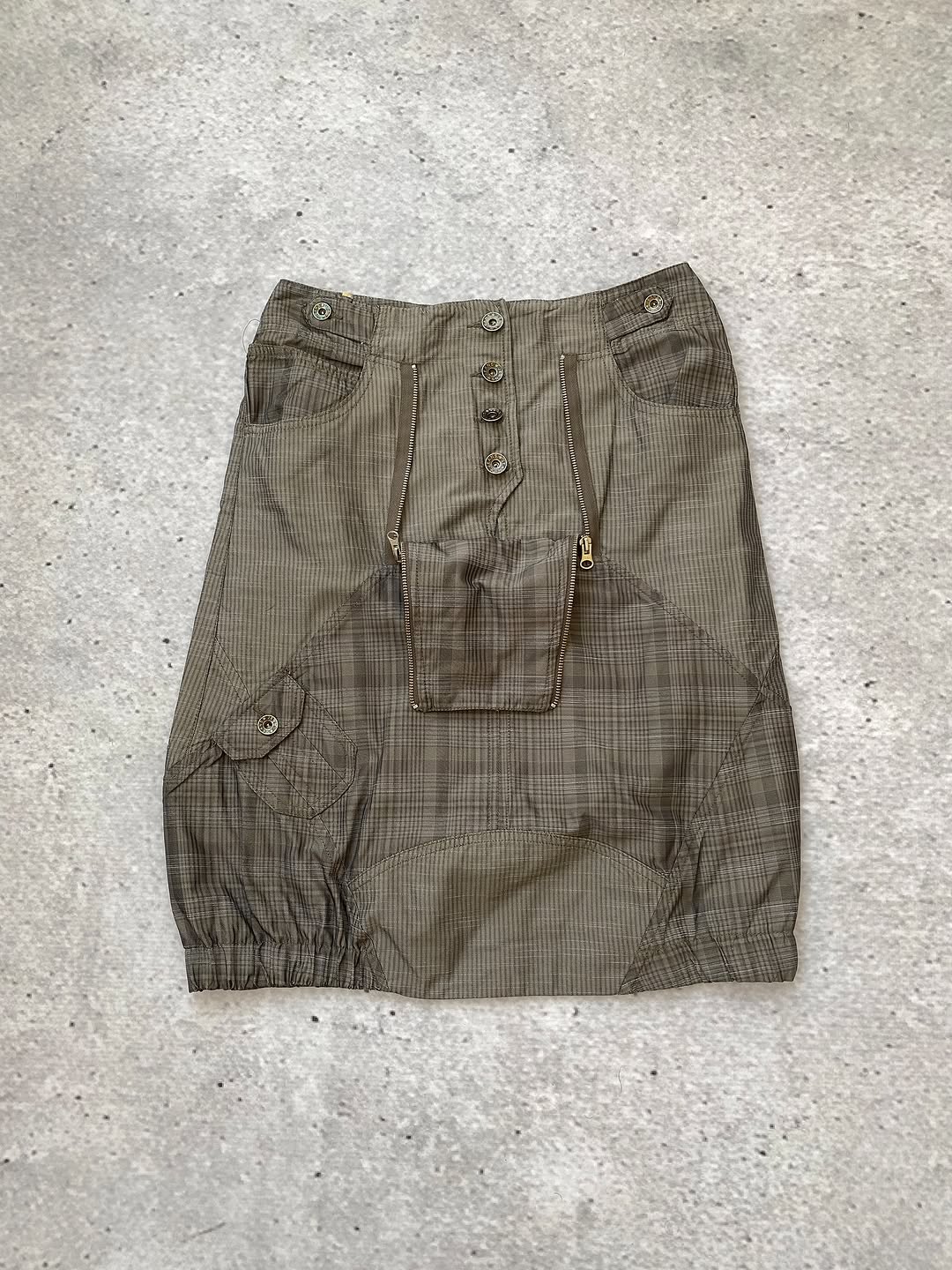 Multi-Functional Plaid Rave Skirt  ⚡️ — image 2