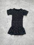 Ruched and Ruffled Polka Dot Cotton Long Top for 20$ ⚡️