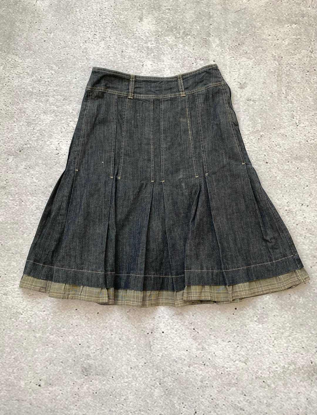 Underrated Jean Midi Skirt for 25$ ⚡️
