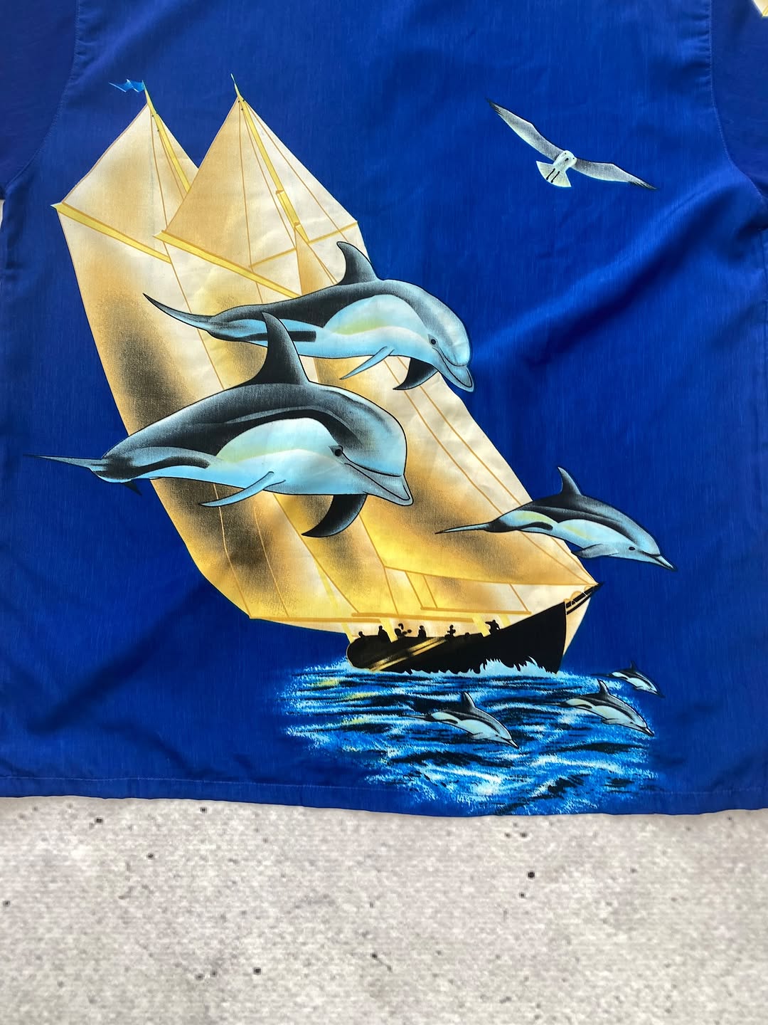 Cute Dolphin Hawaiian Shirt  ⚡️ — image 6