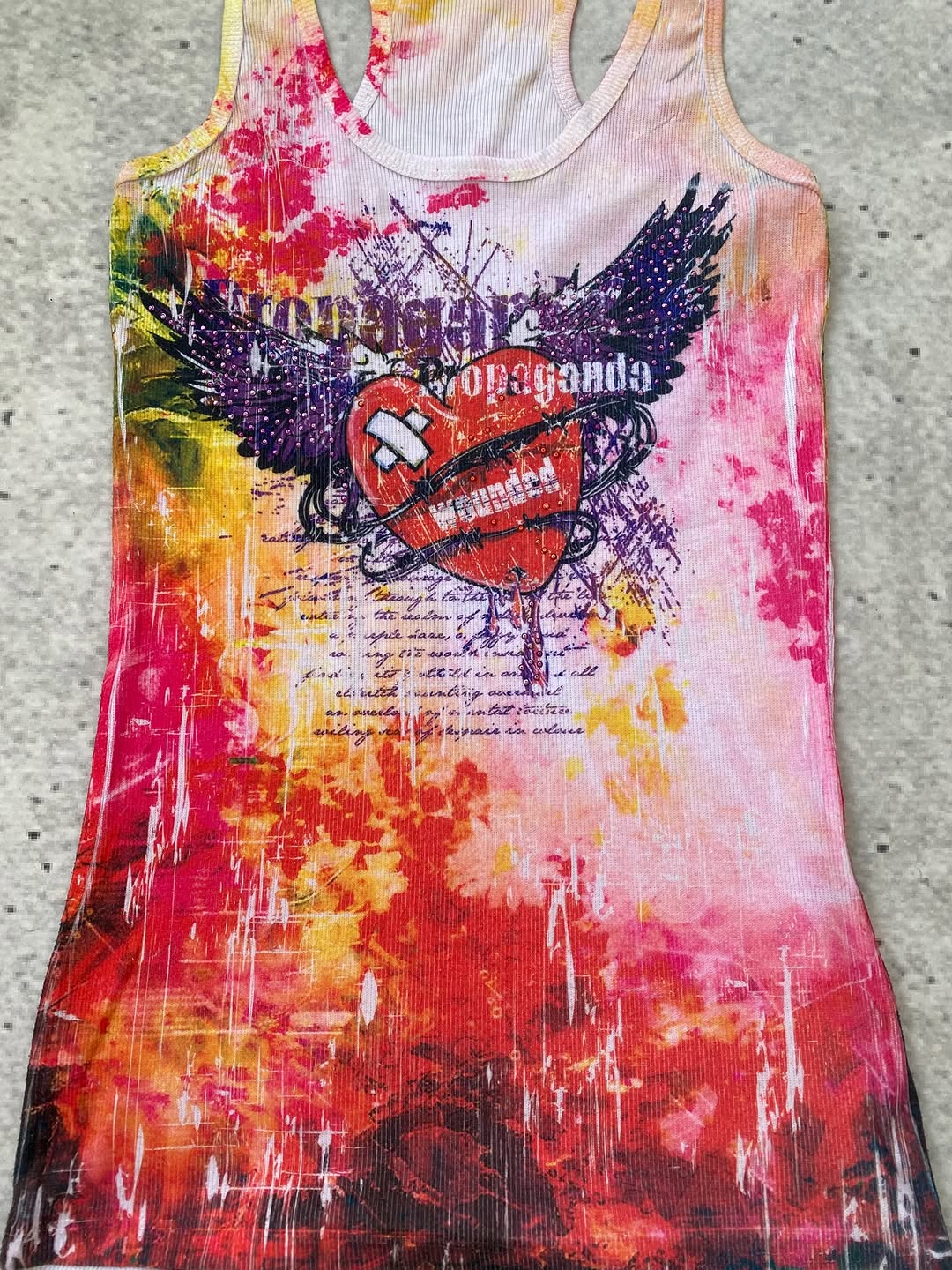 Insane Y2k Top Hand-Printed  ⚡️ — image 2