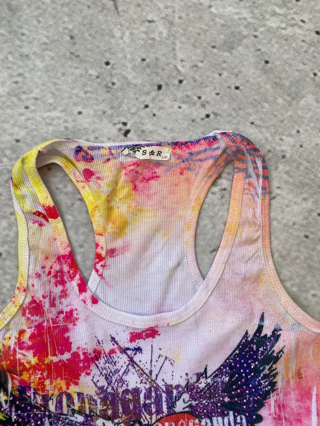 Insane Y2k Top Hand-Printed  ⚡️ — image 3