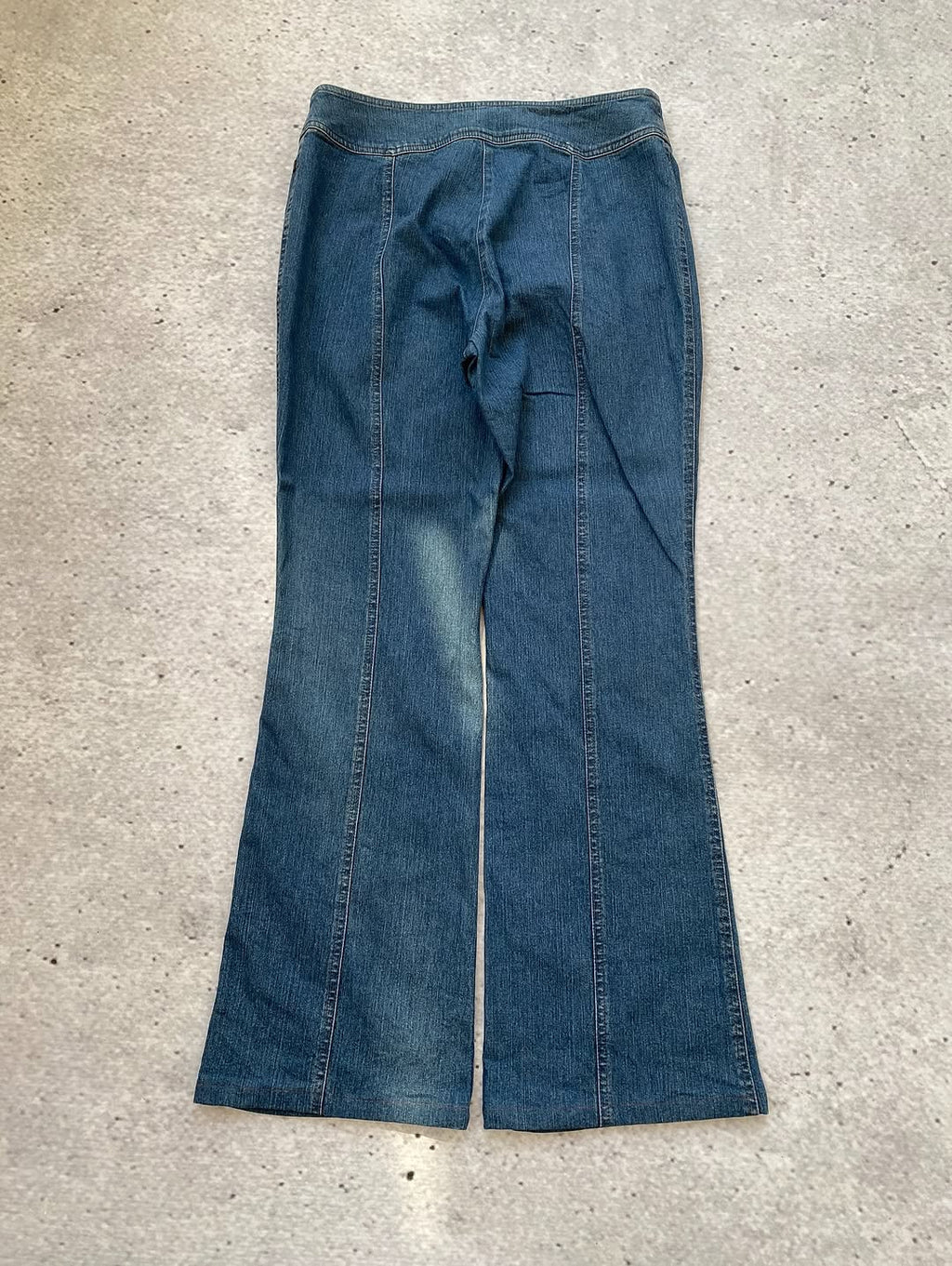 High Waist Y2k Embroidered Jeans For The Girlies With Thin W — image 6