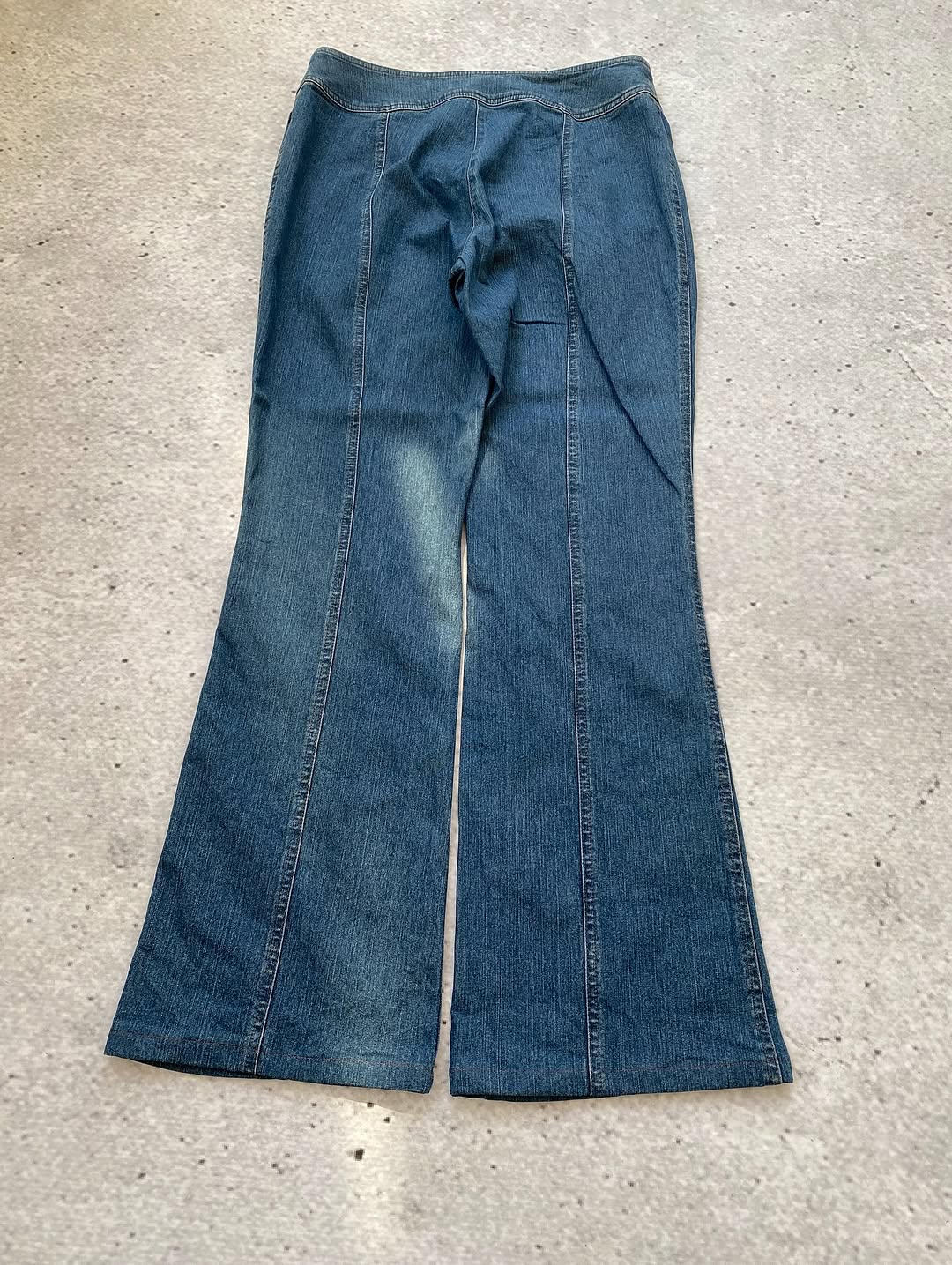 High Waist Y2k Embroidered Jeans For The Girlies With Thin W — image 7