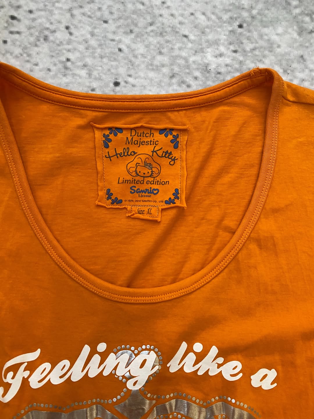 original Hello Kitty Orange Top  ⚡️ — image 3