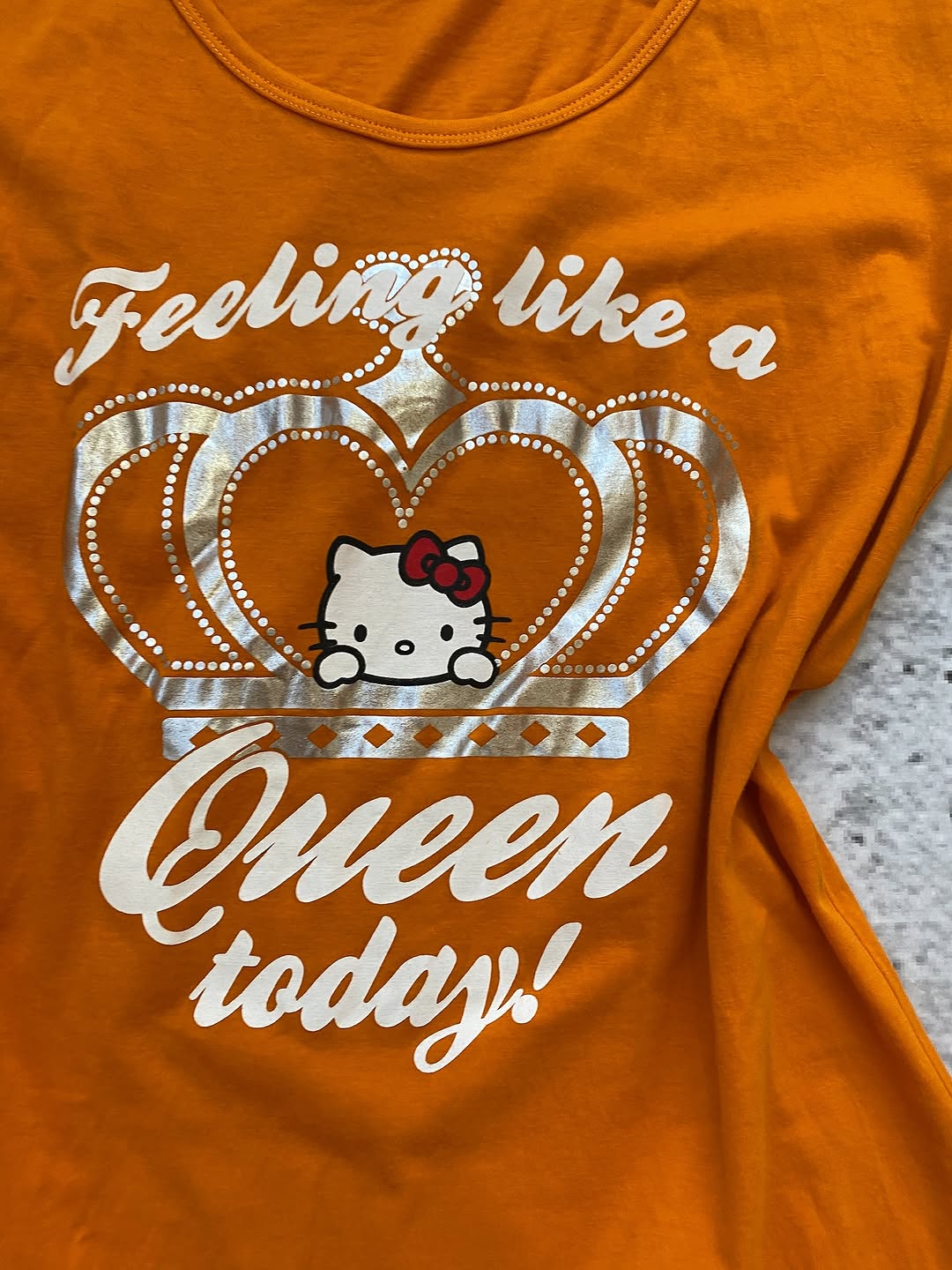 original Hello Kitty Orange Top  ⚡️ — image 2