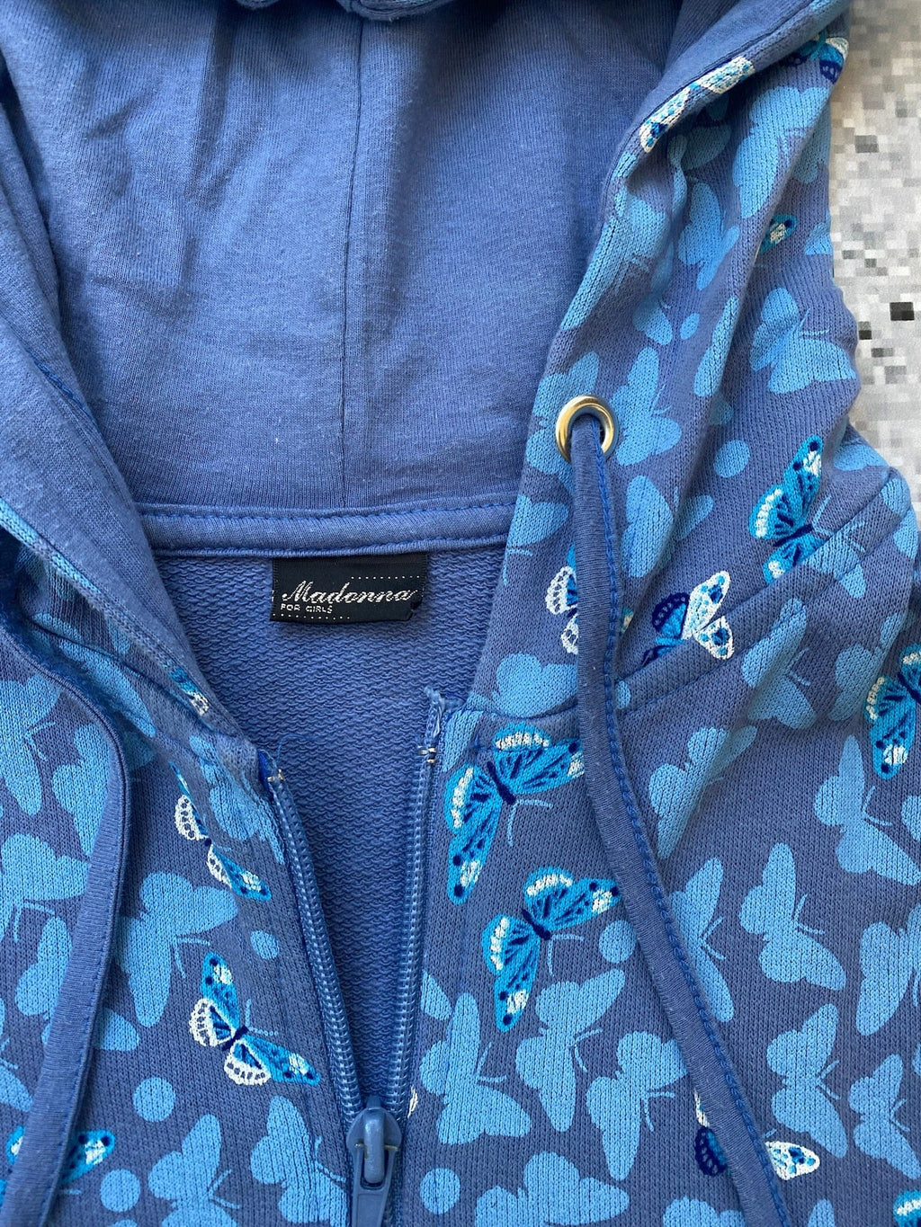 Madonna Sleeveless All over print Hoodie Madonna
