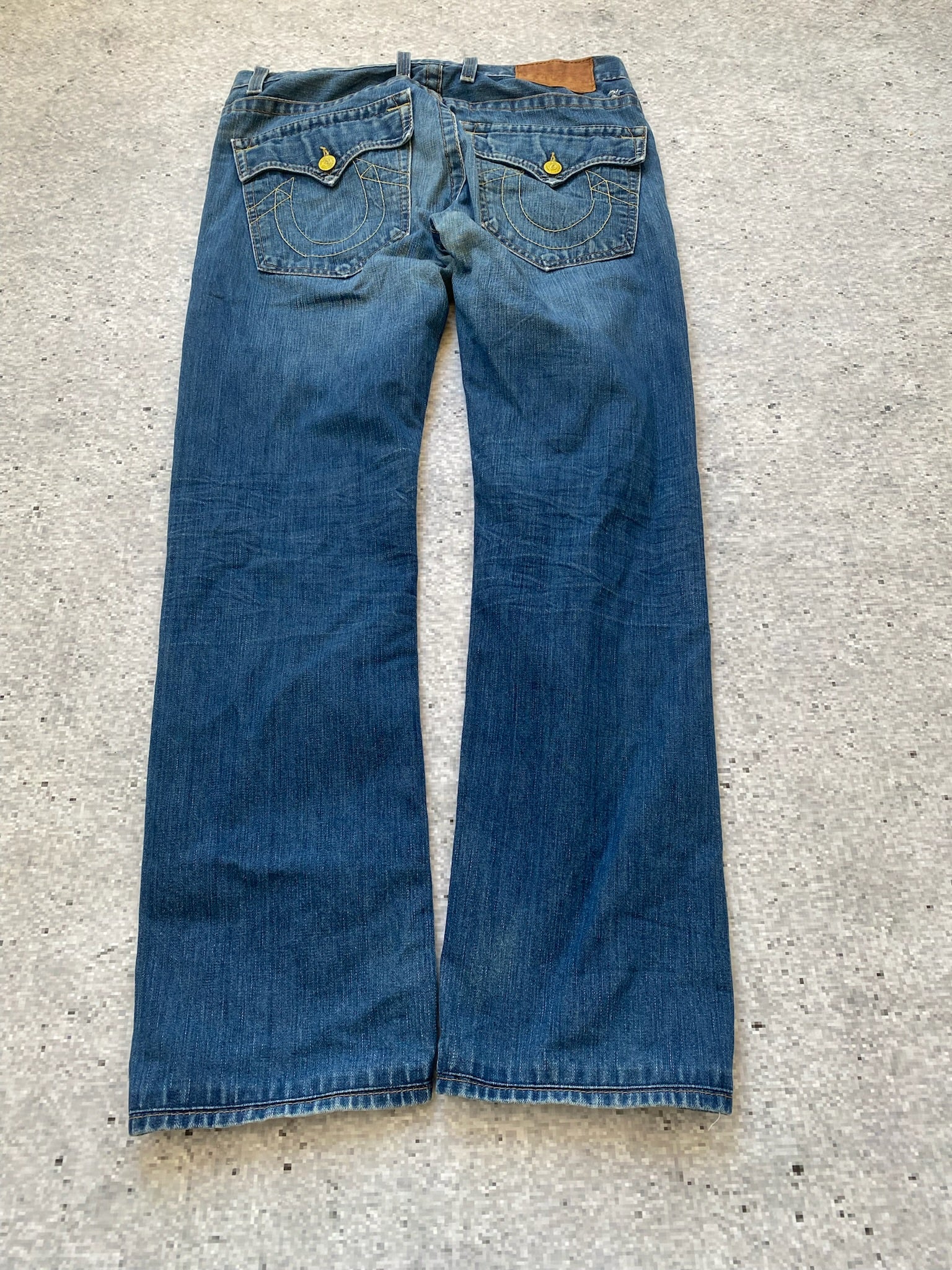 True Religion Straight Leg Men Jeans
