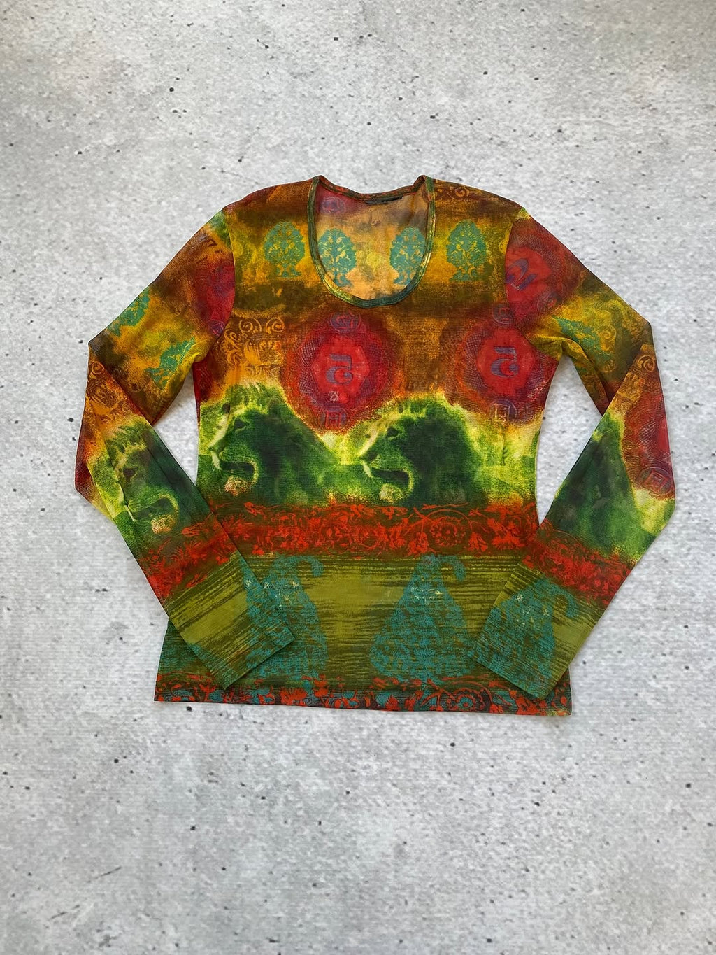 Insane Colorful Mesh Top  ⚡️ — image 4