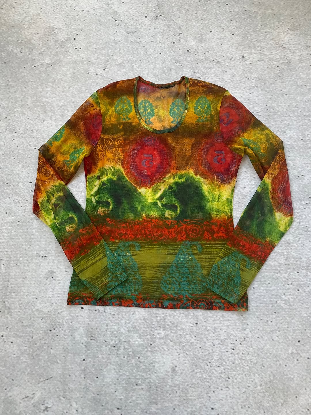 Insane Colorful Mesh Top  ⚡️ — image 4