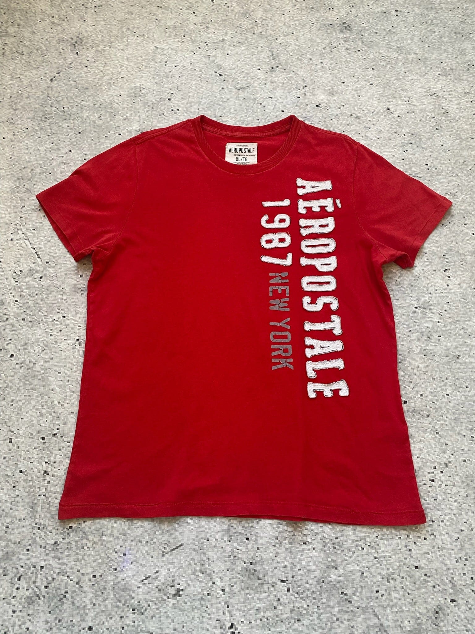 Red Aeropostale Men's Tee Aeropostale