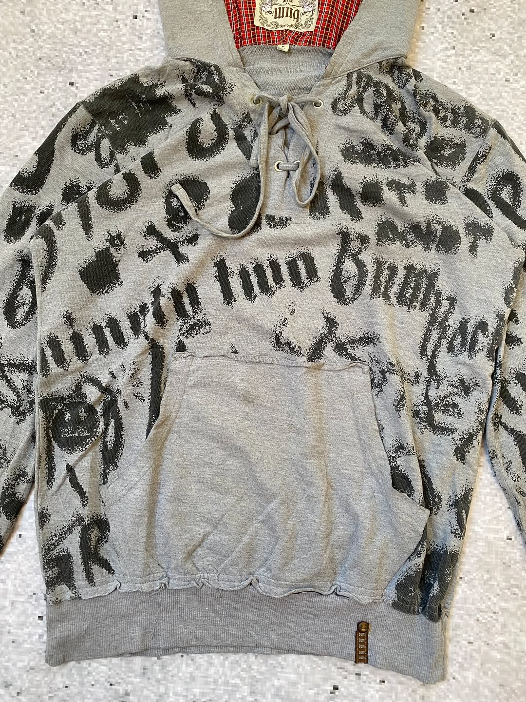 Y2k Grey Cotton Hoodie  ⚡️ — image 2