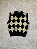 The Kript Argyle Knit Vest for 28$ ⚡️