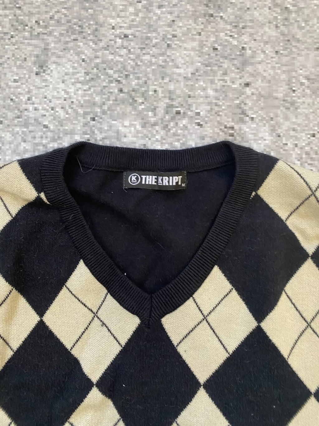 The Kript Argyle Knit Vest  ⚡️ — image 2