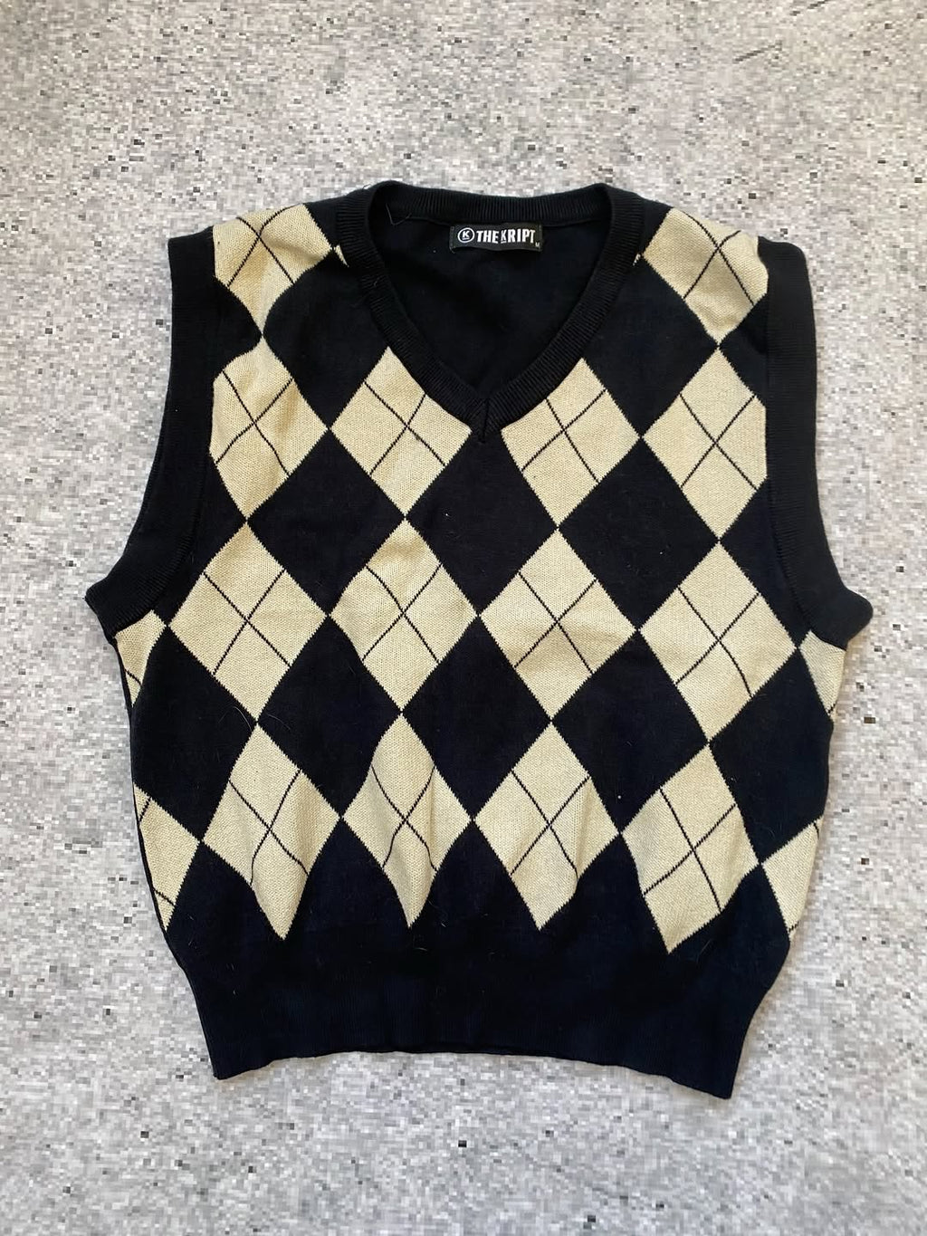 The Kript Argyle Knit Vest  ⚡️ — image 3