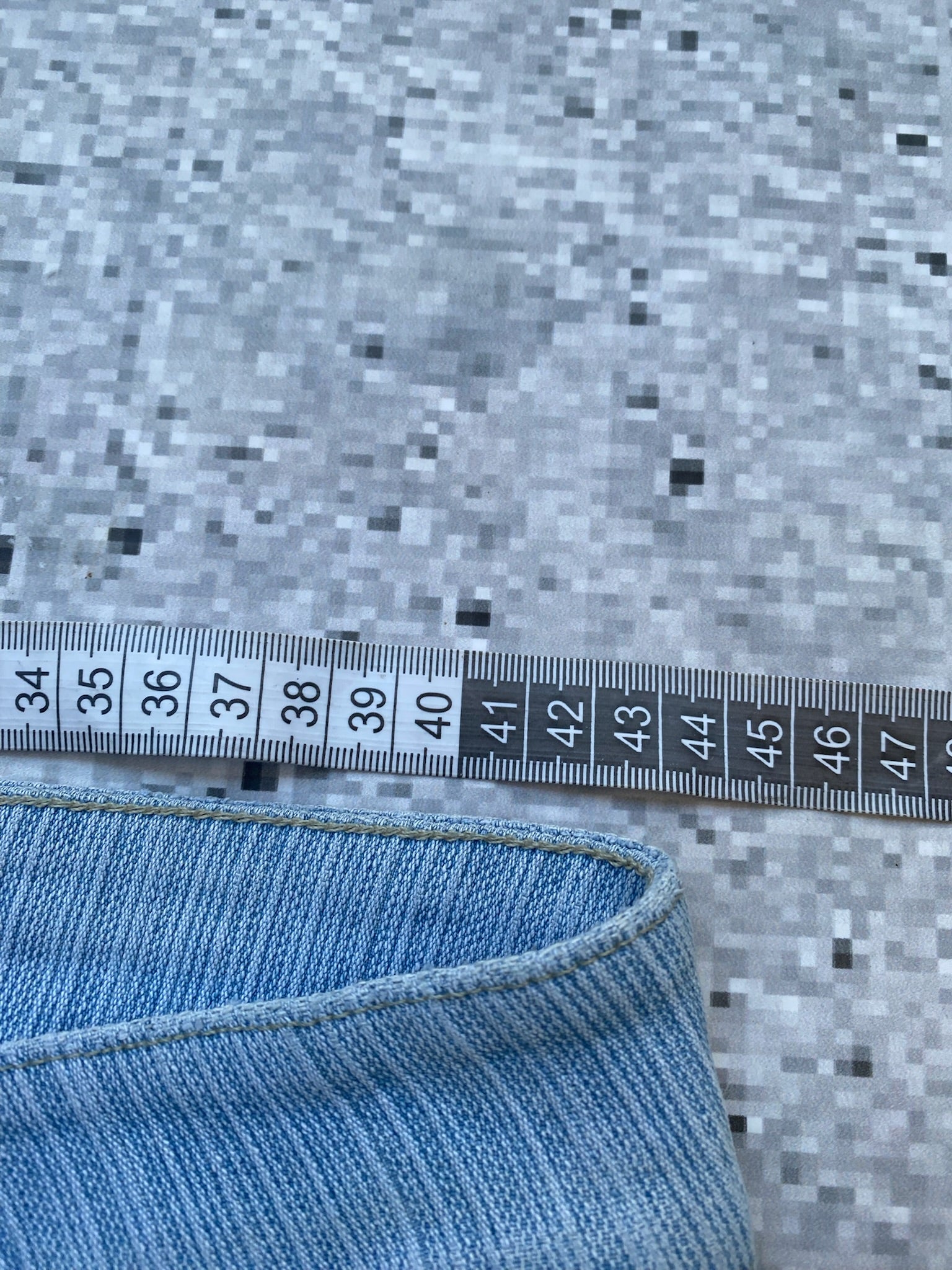 Request Stretchy Flared Lightwash Low Waisted Jeans