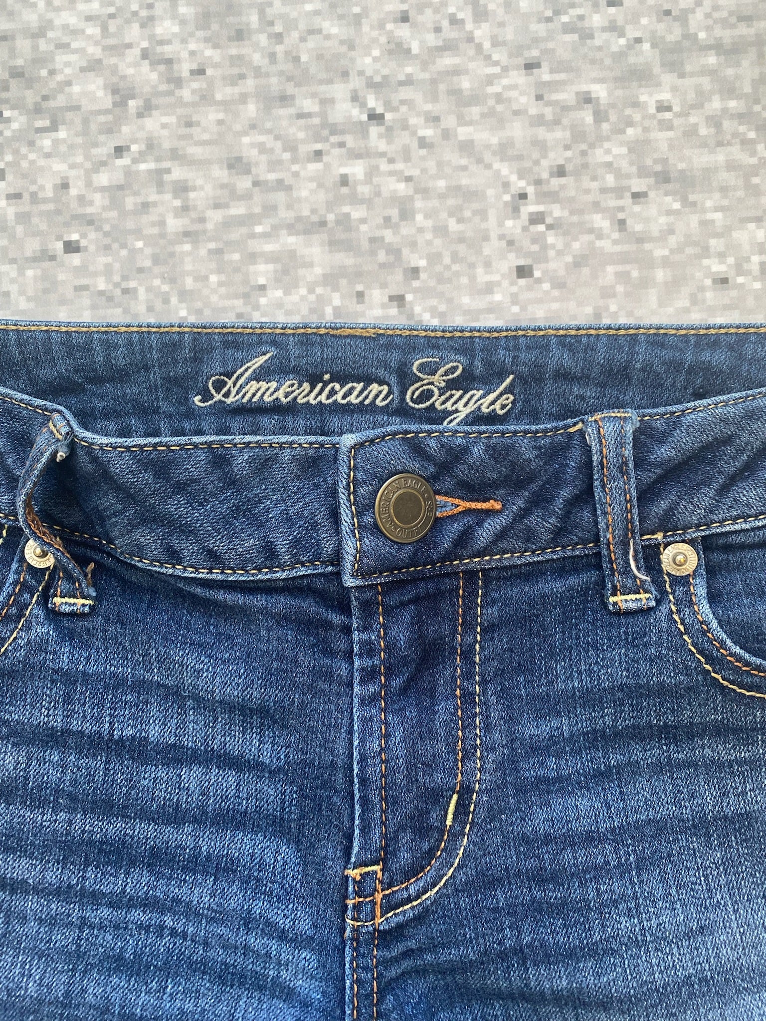 2000s Low Waisted American Eagle Microshorts