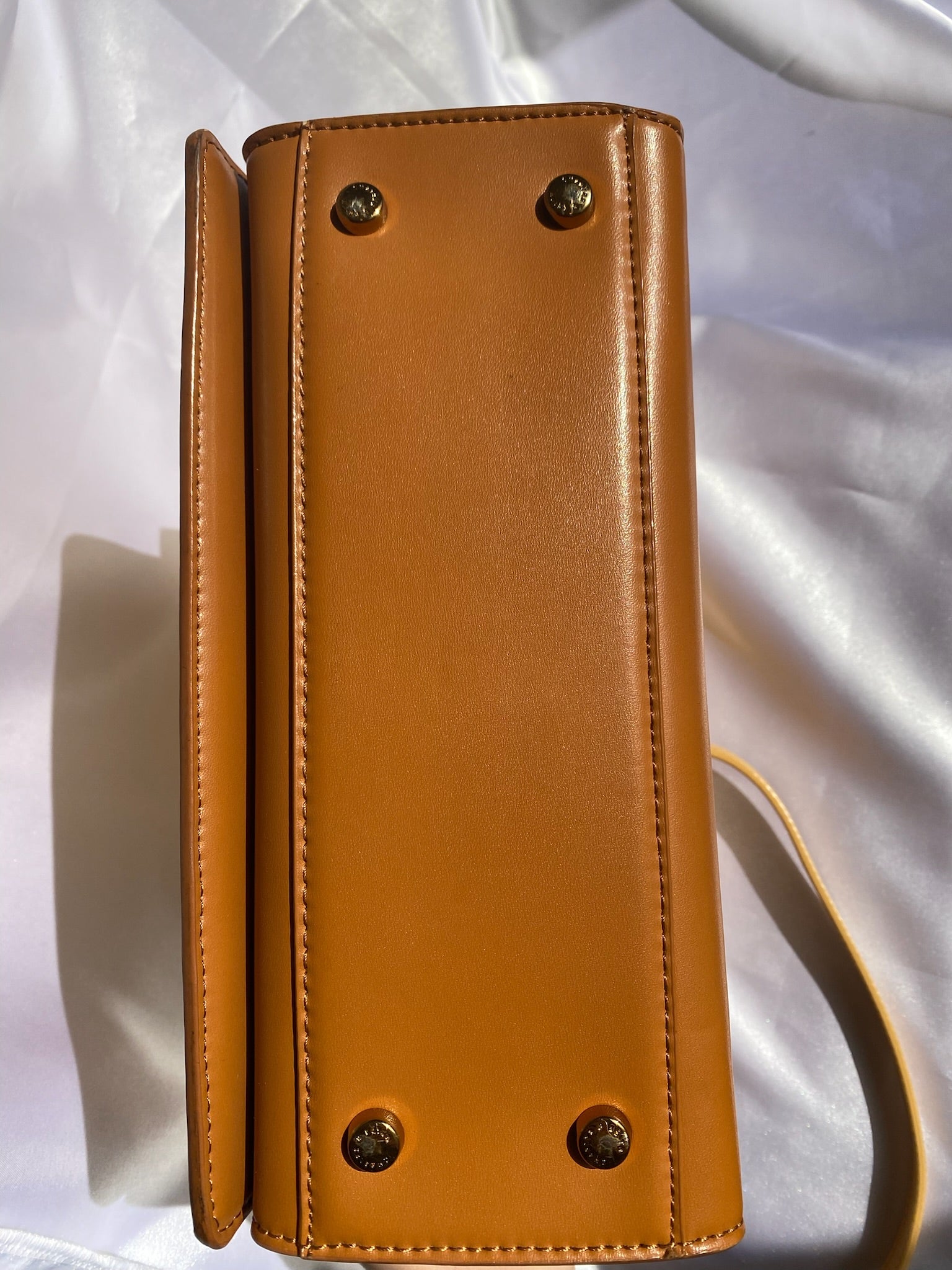Charles & Keith Brown and Beige Bag