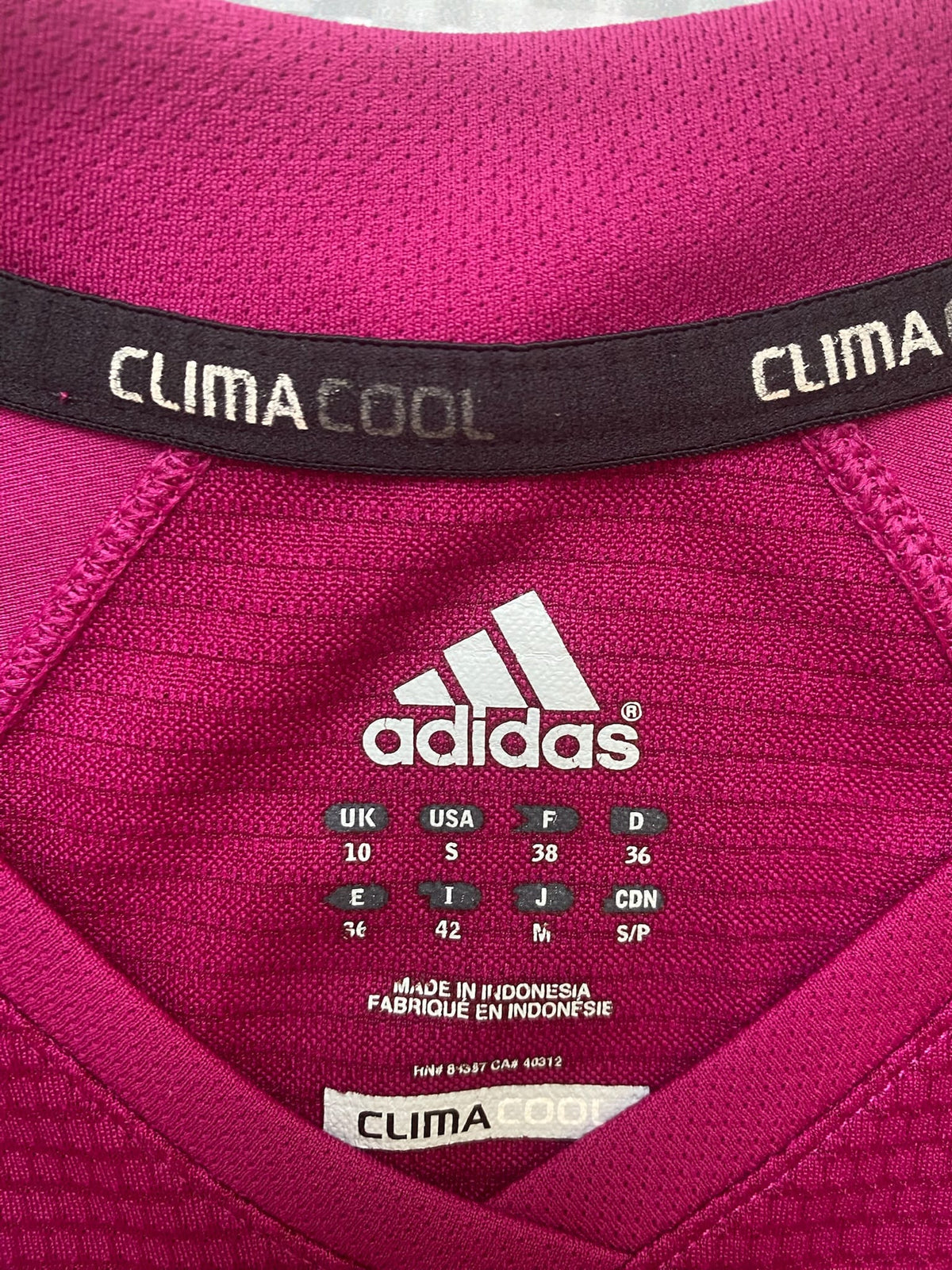 Adidas Climacool Magenta Shirt